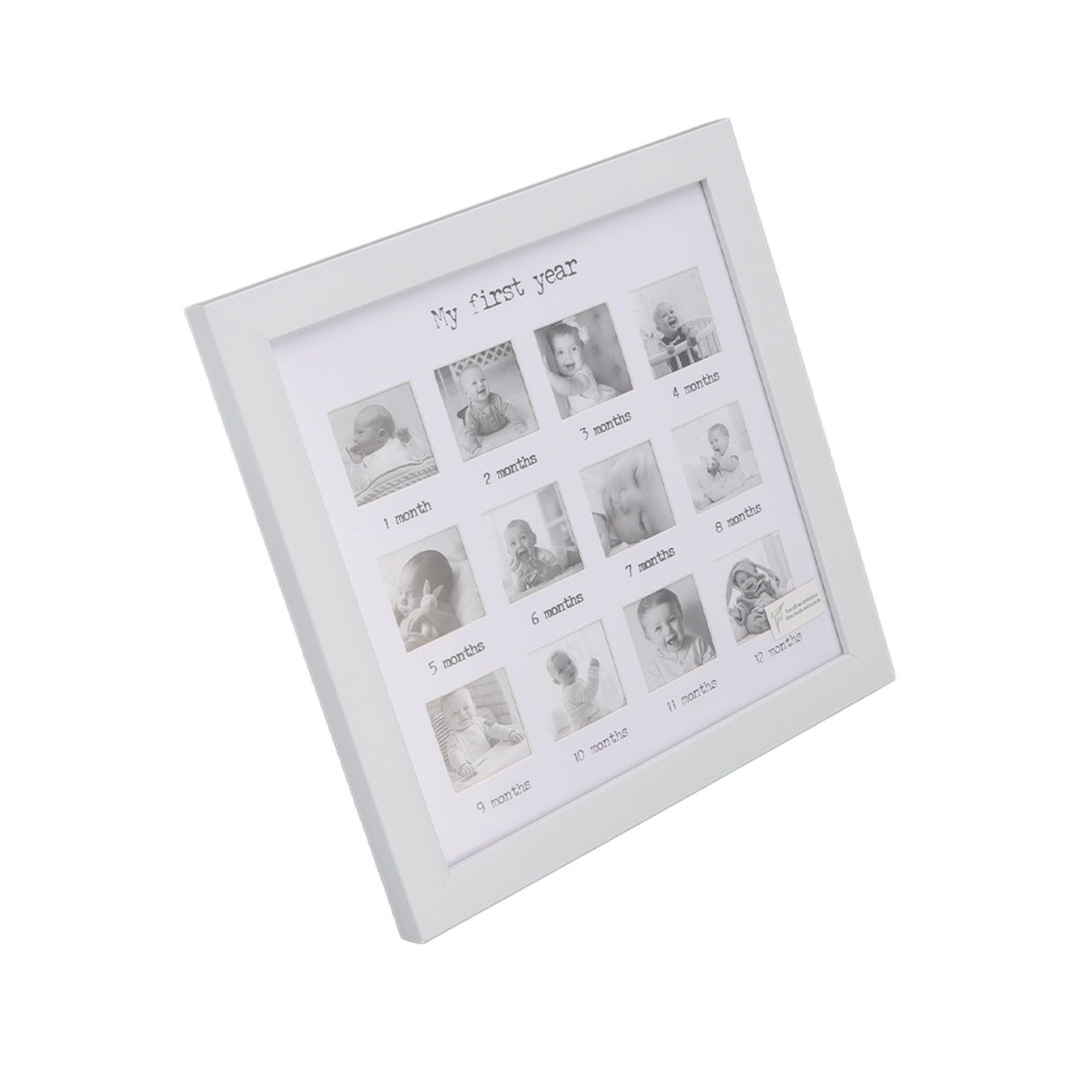 Baby First Year Photo Frame 12 Months Newborn Monthly Picture Frame for Baby Growth Record Baby Keepsake - Image 4