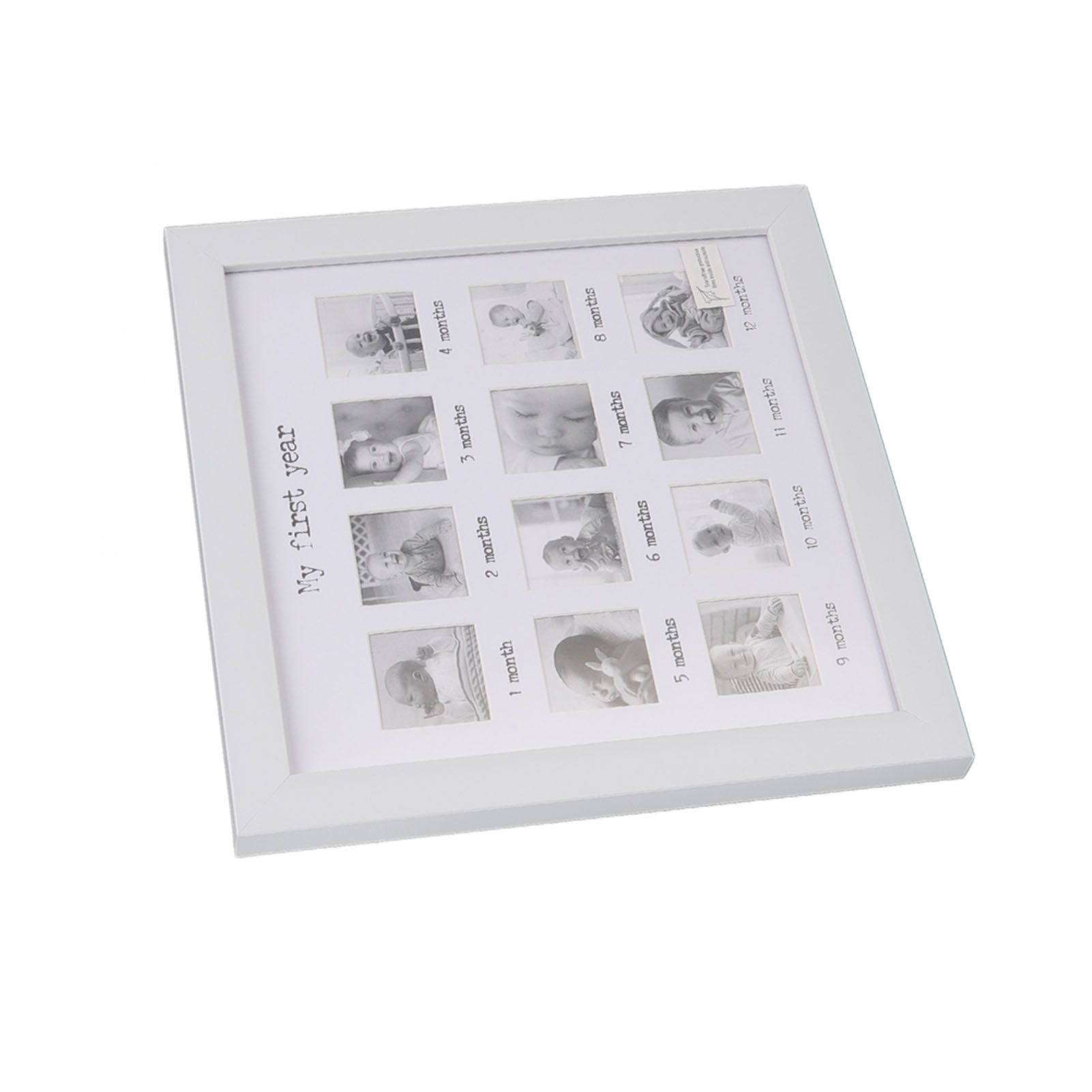 Baby First Year Photo Frame 12 Months Newborn Monthly Picture Frame for Baby Growth Record Baby Keepsake - Image 8