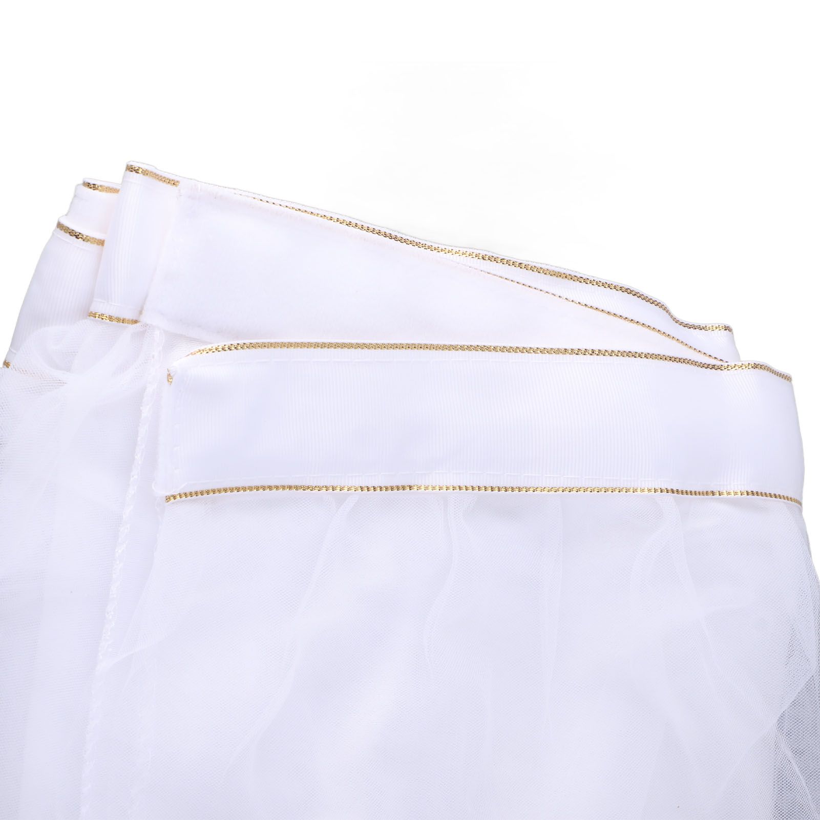 Table Cloth Soft Fluffy Stretchy Tulle Wedding Table Runner Table Skirt Wedding Table Decorations White 183x75cm (6x2.5ft) - Image 5