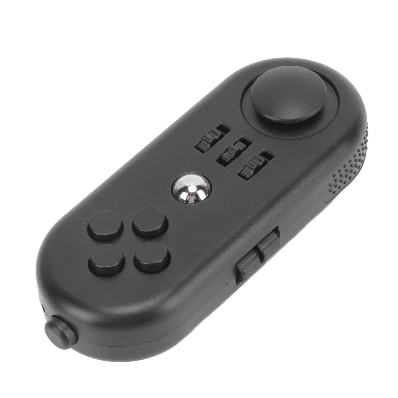 Fidget Toy Reduce Stress Relax Mood Portable Anxiety Sensory EDC Toy Sensory Fidgets Controller Pad 3 All Black - Image 3