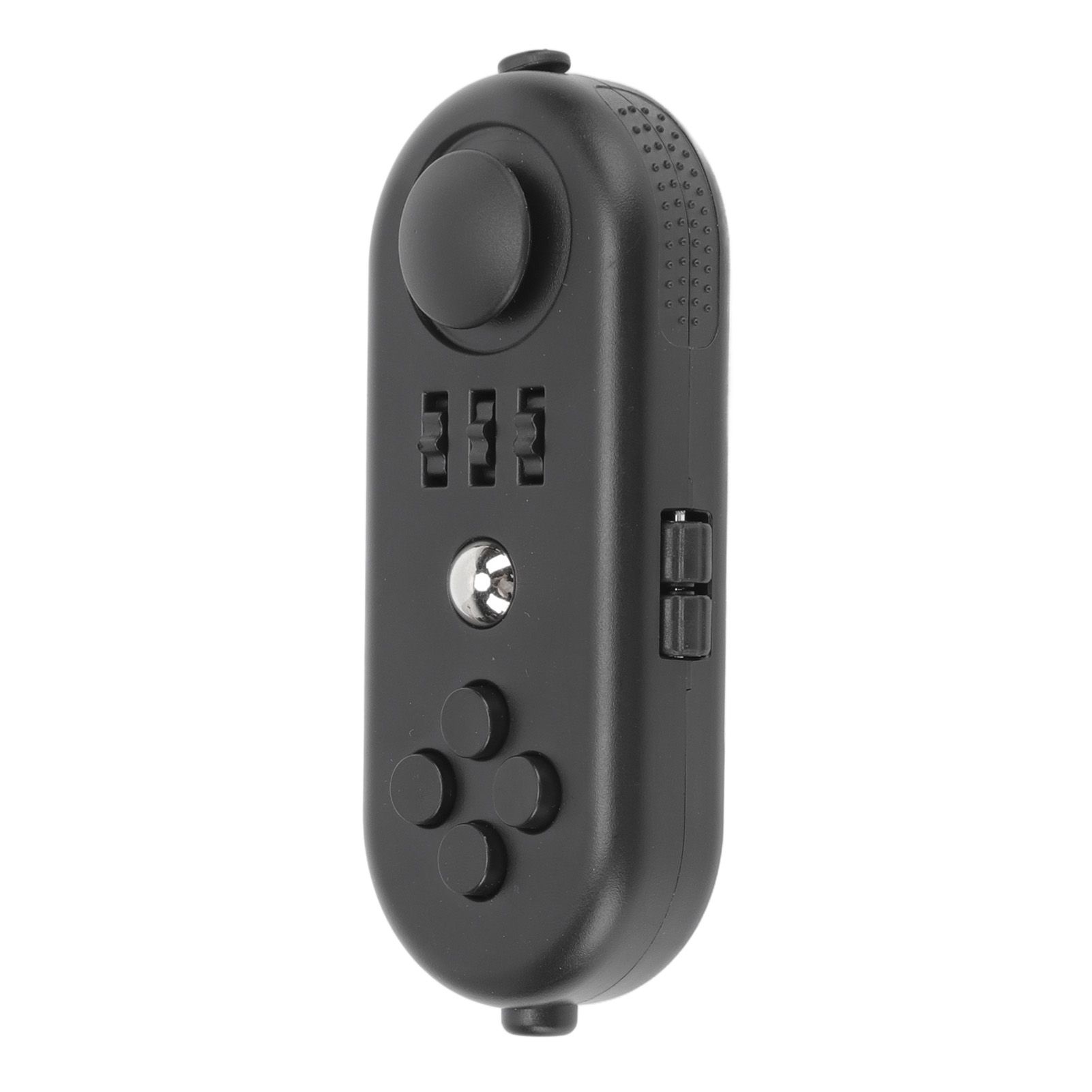 Fidget Toy Reduce Stress Relax Mood Portable Anxiety Sensory EDC Toy Sensory Fidgets Controller Pad 3 All Black - Image 8