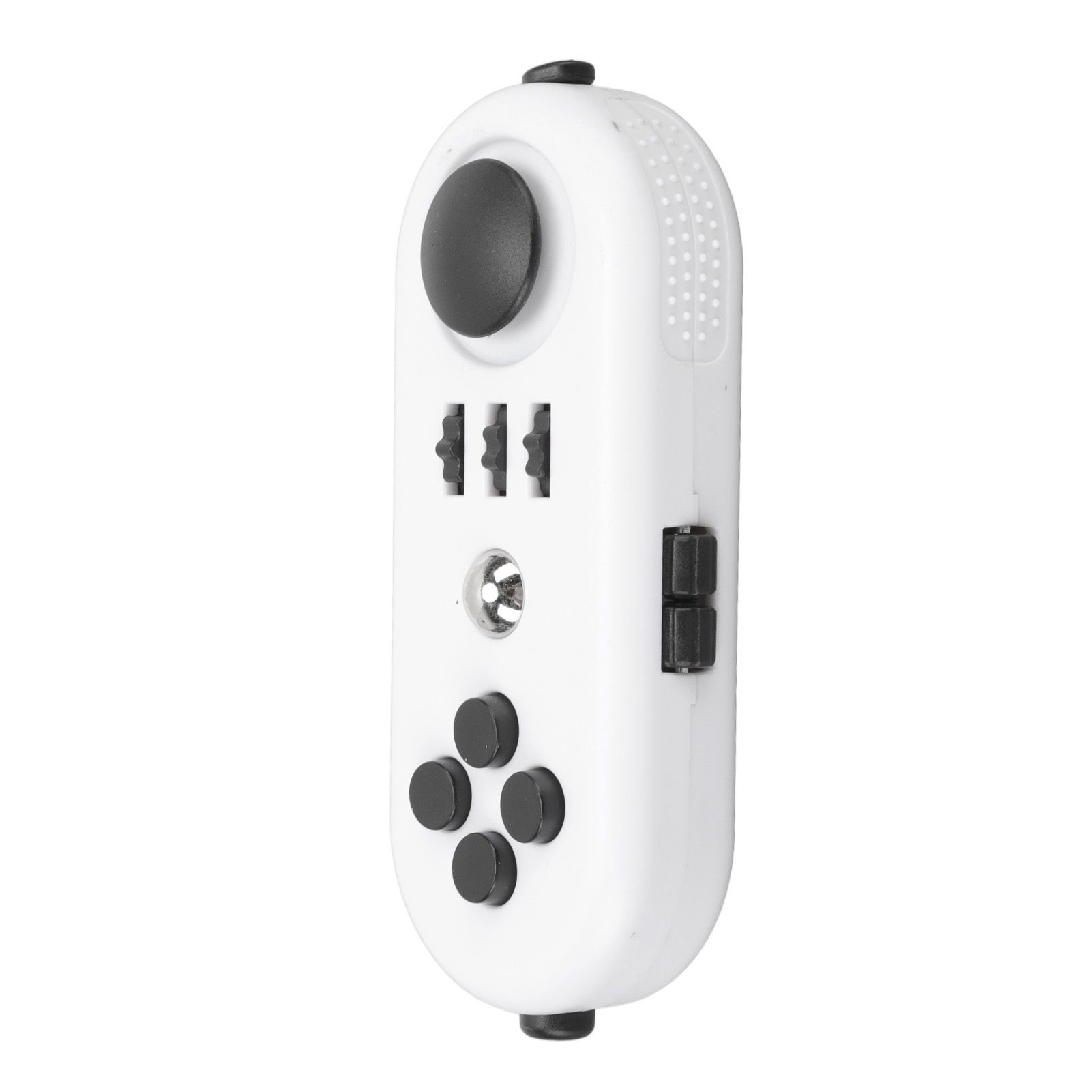 Fidget Toy Reduce Stress Relax Mood Portable Anxiety Sensory EDC Toy Sensory Fidgets Controller Pad 5 White and Black - Image 6
