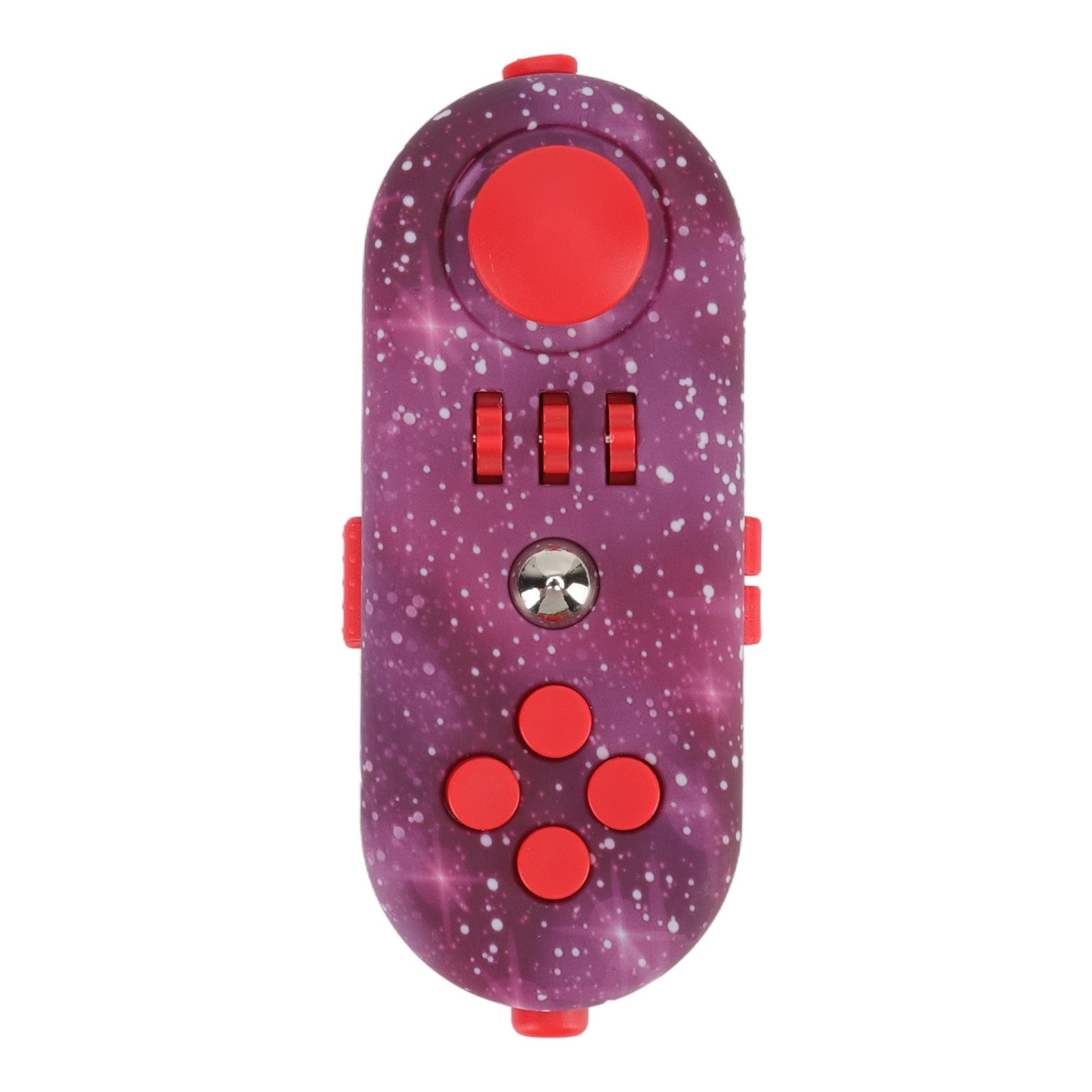 Fidget Toy Reduce Stress Relax Mood Portable Anxiety Sensory EDC Toy Sensory Fidgets Controller Pad 10 Star Purple - Image 1
