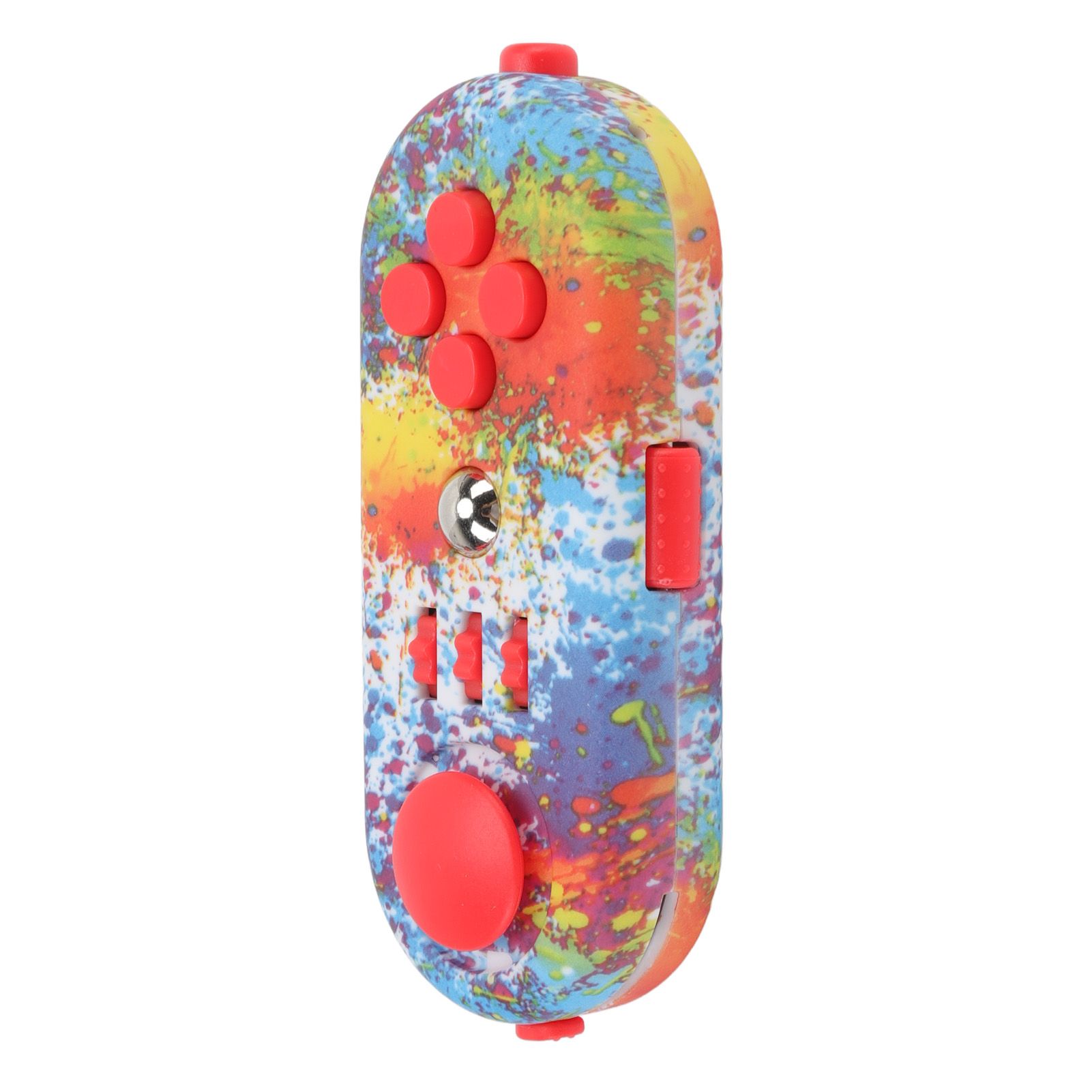 Fidget Toy Reduce Stress Relax Mood Portable Anxiety Sensory EDC Toy Sensory Fidgets Controller Pad 11 Graffiti Color - Image 3