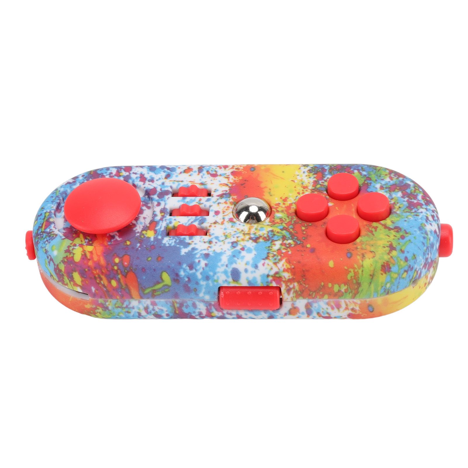 Fidget Toy Reduce Stress Relax Mood Portable Anxiety Sensory EDC Toy Sensory Fidgets Controller Pad 11 Graffiti Color - Image 5