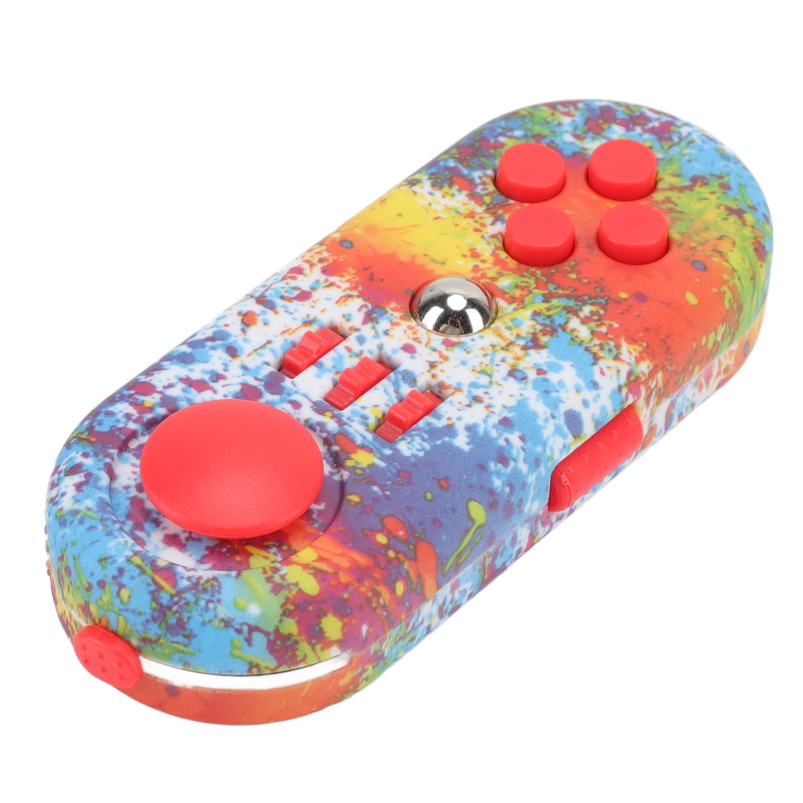Fidget Toy Reduce Stress Relax Mood Portable Anxiety Sensory EDC Toy Sensory Fidgets Controller Pad 11 Graffiti Color - Image 6
