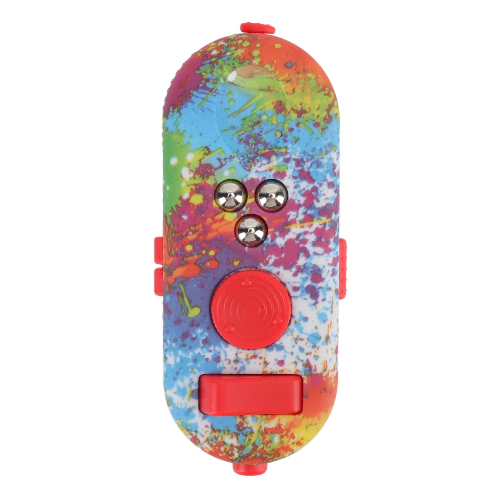 Fidget Toy Reduce Stress Relax Mood Portable Anxiety Sensory EDC Toy Sensory Fidgets Controller Pad 11 Graffiti Color - Image 7