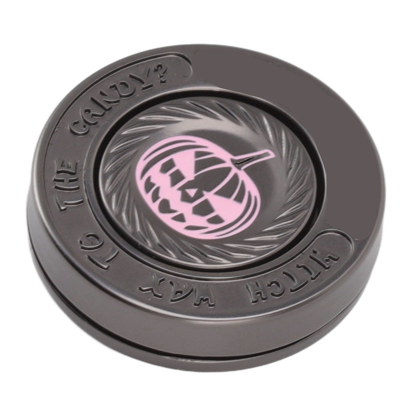 Fidget Spinning Toy Evil Pumpkin Round Lightweight Stress Relieving EDC Desk Toy for Office - Image 5