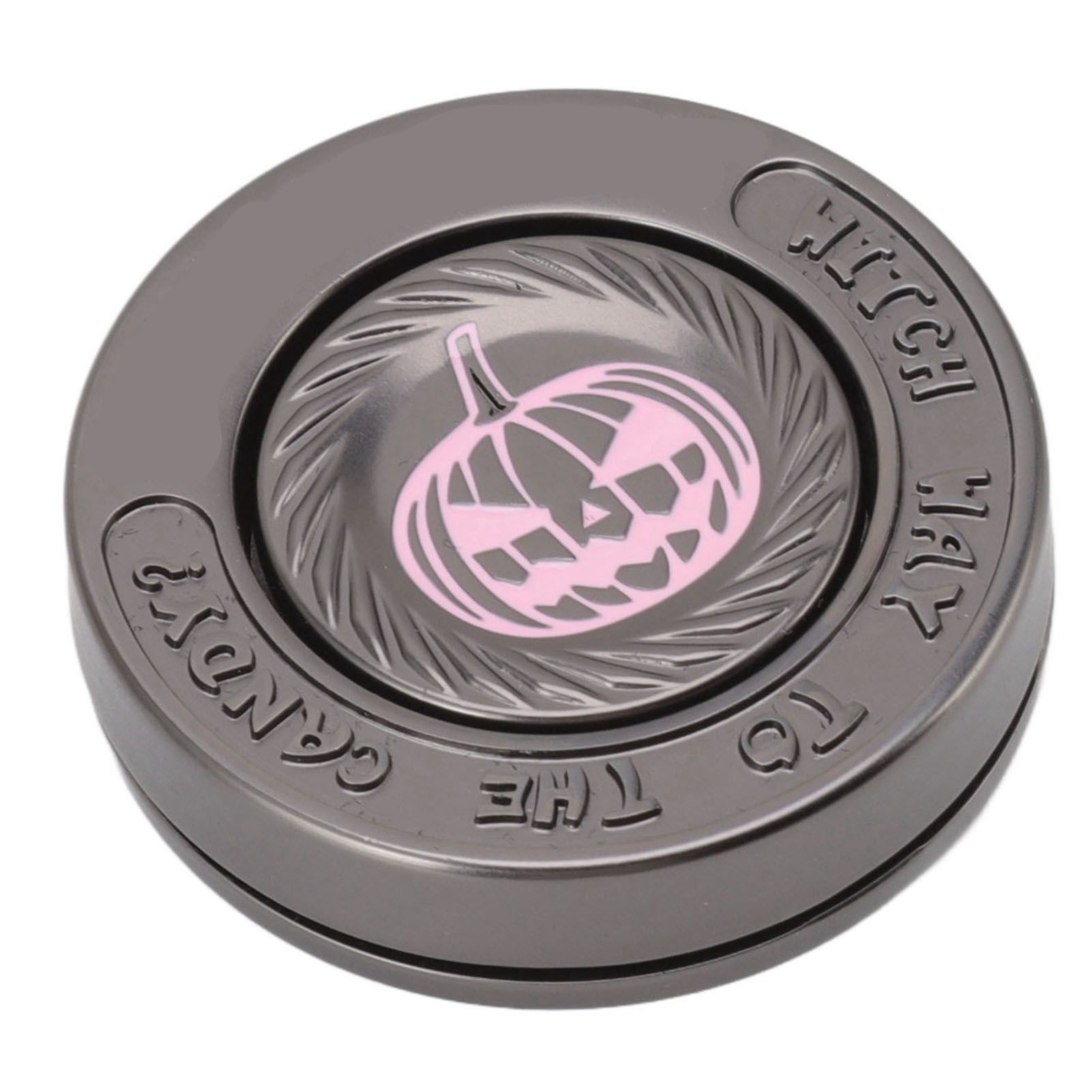 Fidget Spinning Toy Evil Pumpkin Round Lightweight Stress Relieving EDC Desk Toy for Office - Image 6