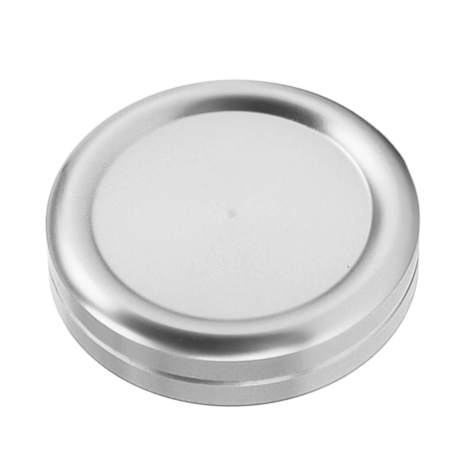 Magnetic Push Slider Mini Push Coin Clickers Aluminum Alloy Rotating Fingertip Stress Relief Toys for 14 Years Above Silver - Image 6