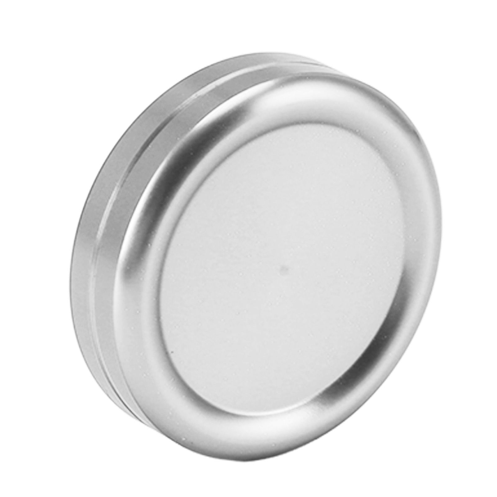 Magnetic Push Slider Mini Push Coin Clickers Aluminum Alloy Rotating Fingertip Stress Relief Toys for 14 Years Above Silver - Image 7