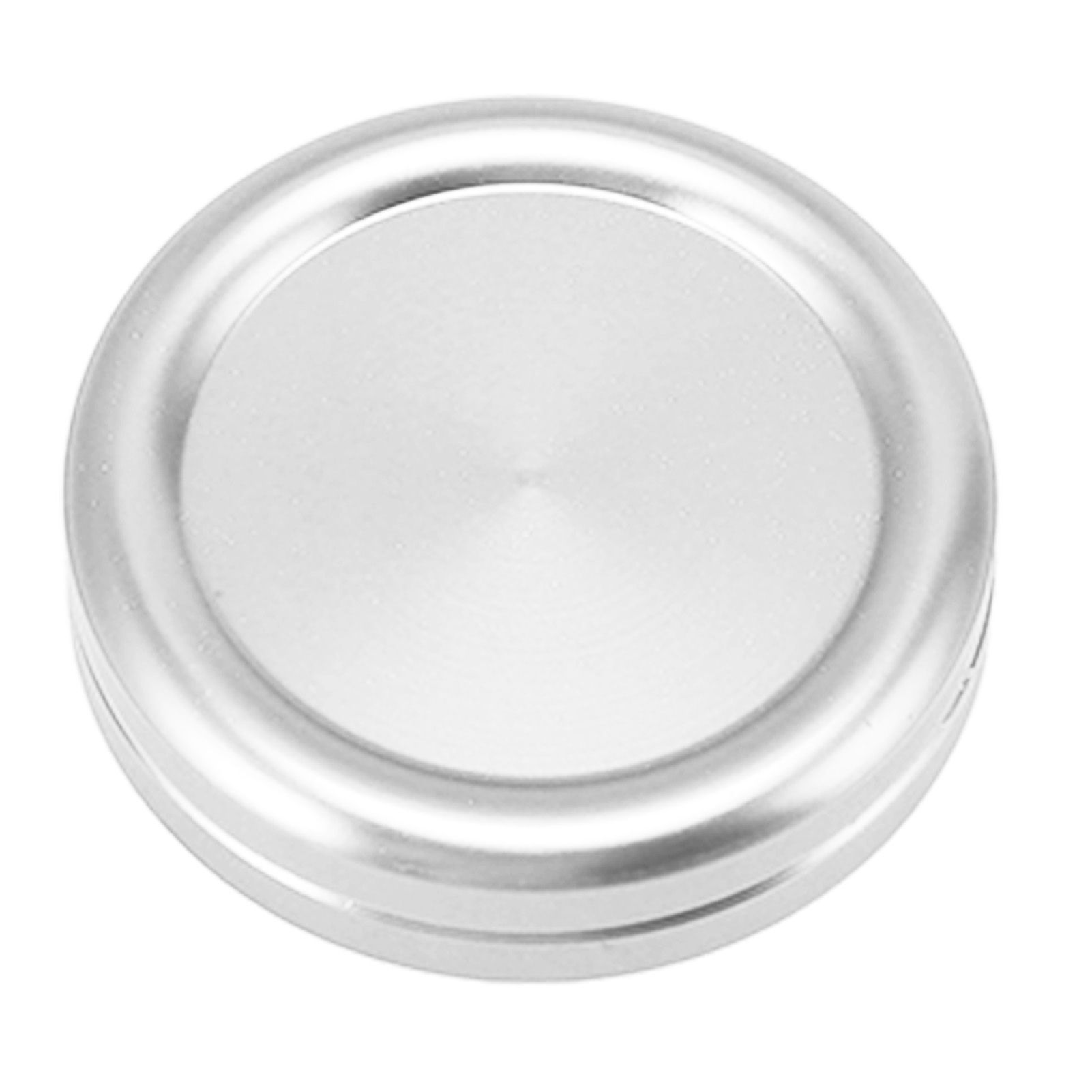 Magnetic Push Slider Mini Push Coin Clickers Aluminum Alloy Rotating Fingertip Stress Relief Toys for 14 Years Above Silver - Image 8