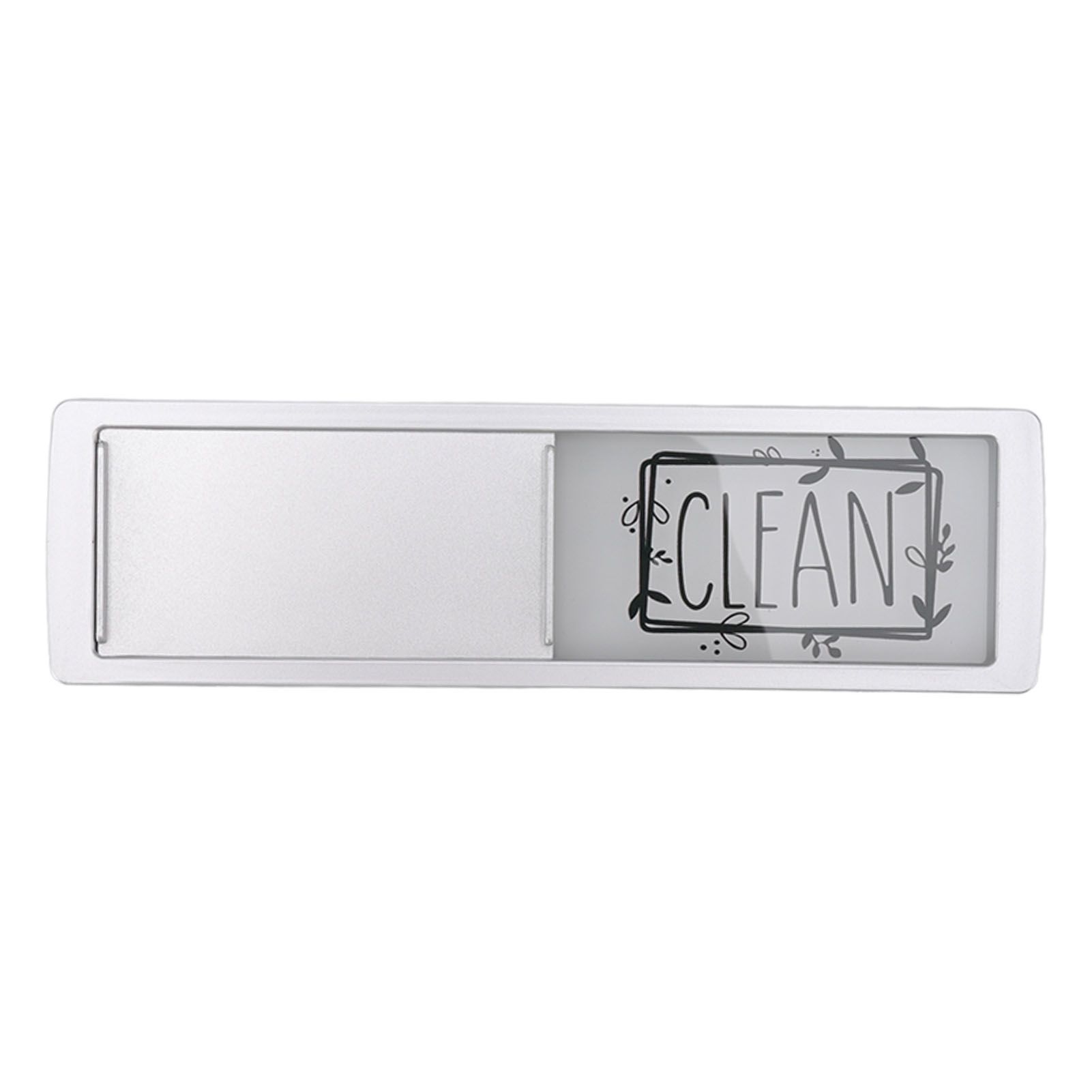 Dishwasher Magnet Easy To Read Clean Dirty Sign Indicator for Dishwasher With Double Sided Adhesive Tape Silver (Black and White) - Image 7