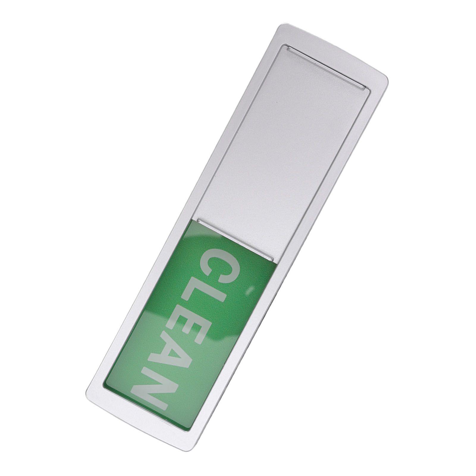 Dishwasher Magnet Easy To Read Clean Dirty Sign Indicator for Dishwasher With Double Sided Adhesive Tape Silver (Red and Green) - Image 3