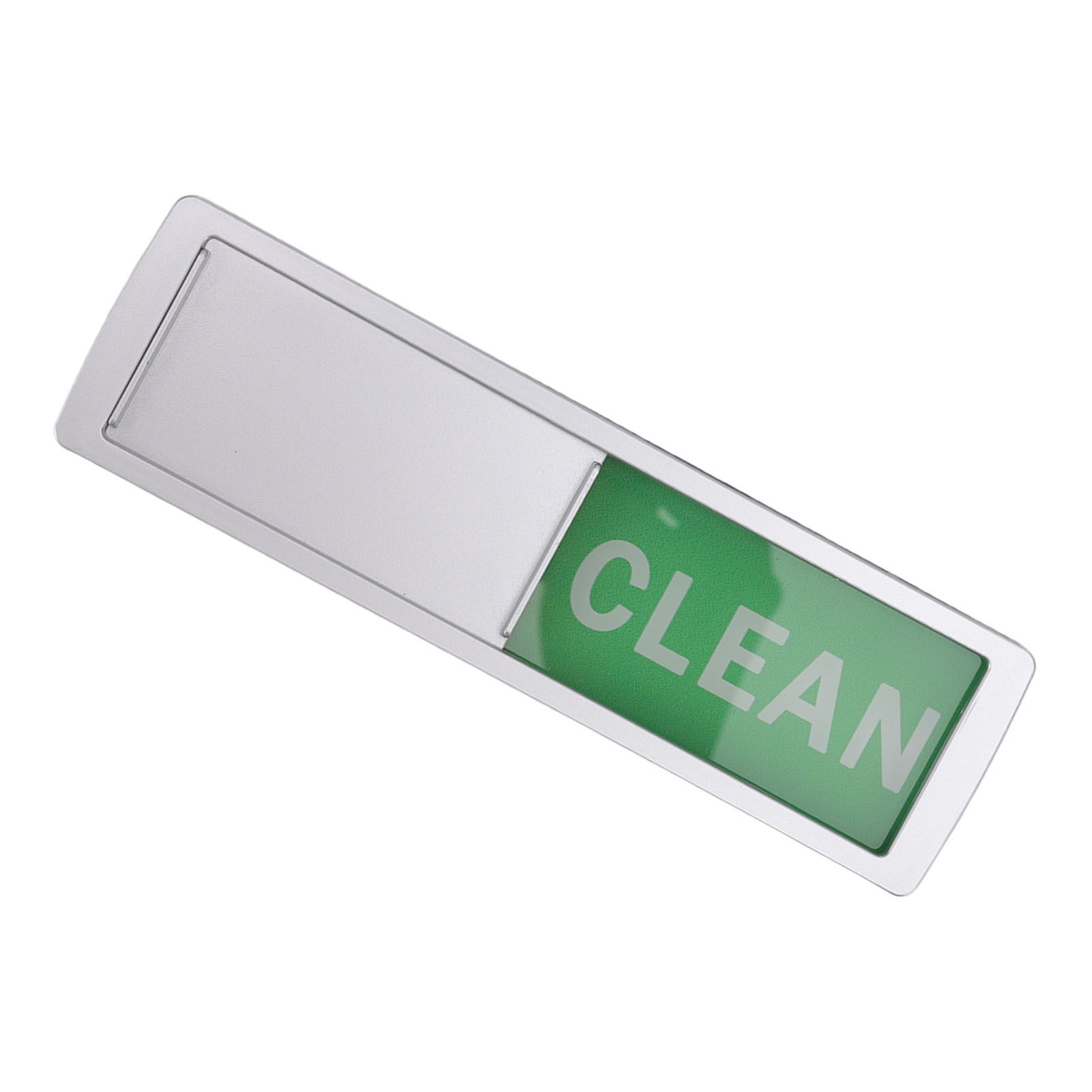Dishwasher Magnet Easy To Read Clean Dirty Sign Indicator for Dishwasher With Double Sided Adhesive Tape Silver (Red and Green) - Image 4
