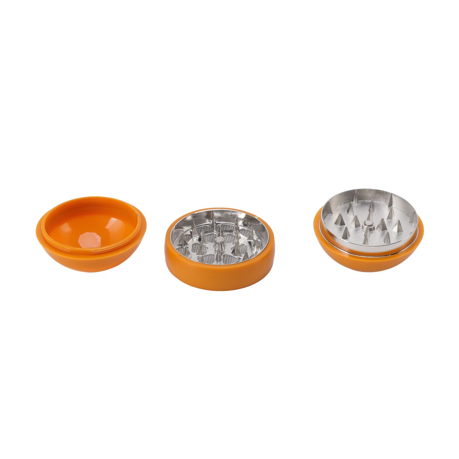 Spice Grinder 3 Layers Filter Zinc Alloy 55mm Ball Shap Strong Teeth Magnetic Connection Spice Crusher Hand Muller - Image 2