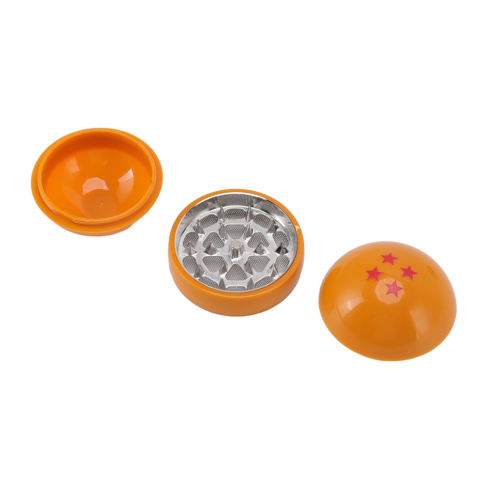 Spice Grinder 3 Layers Filter Zinc Alloy 55mm Ball Shap Strong Teeth Magnetic Connection Spice Crusher Hand Muller - Image 3