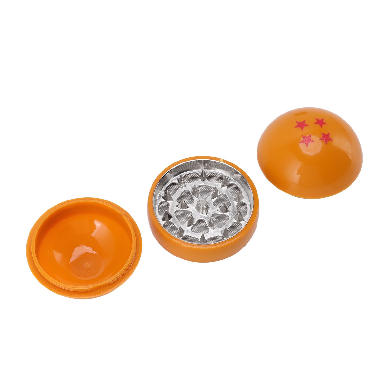 Spice Grinder 3 Layers Filter Zinc Alloy 55mm Ball Shap Strong Teeth Magnetic Connection Spice Crusher Hand Muller - Image 4