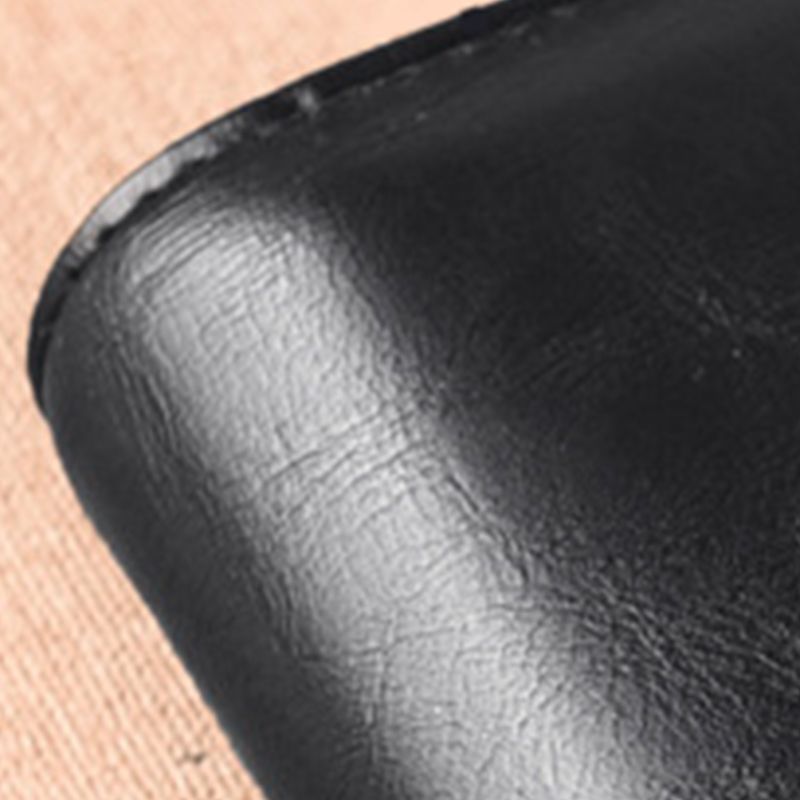 PU Leather Men Wallet Zipper No Degaussing Multi Screens Vertical Vintage Male Wallet for Travelling Working Black - Image 2