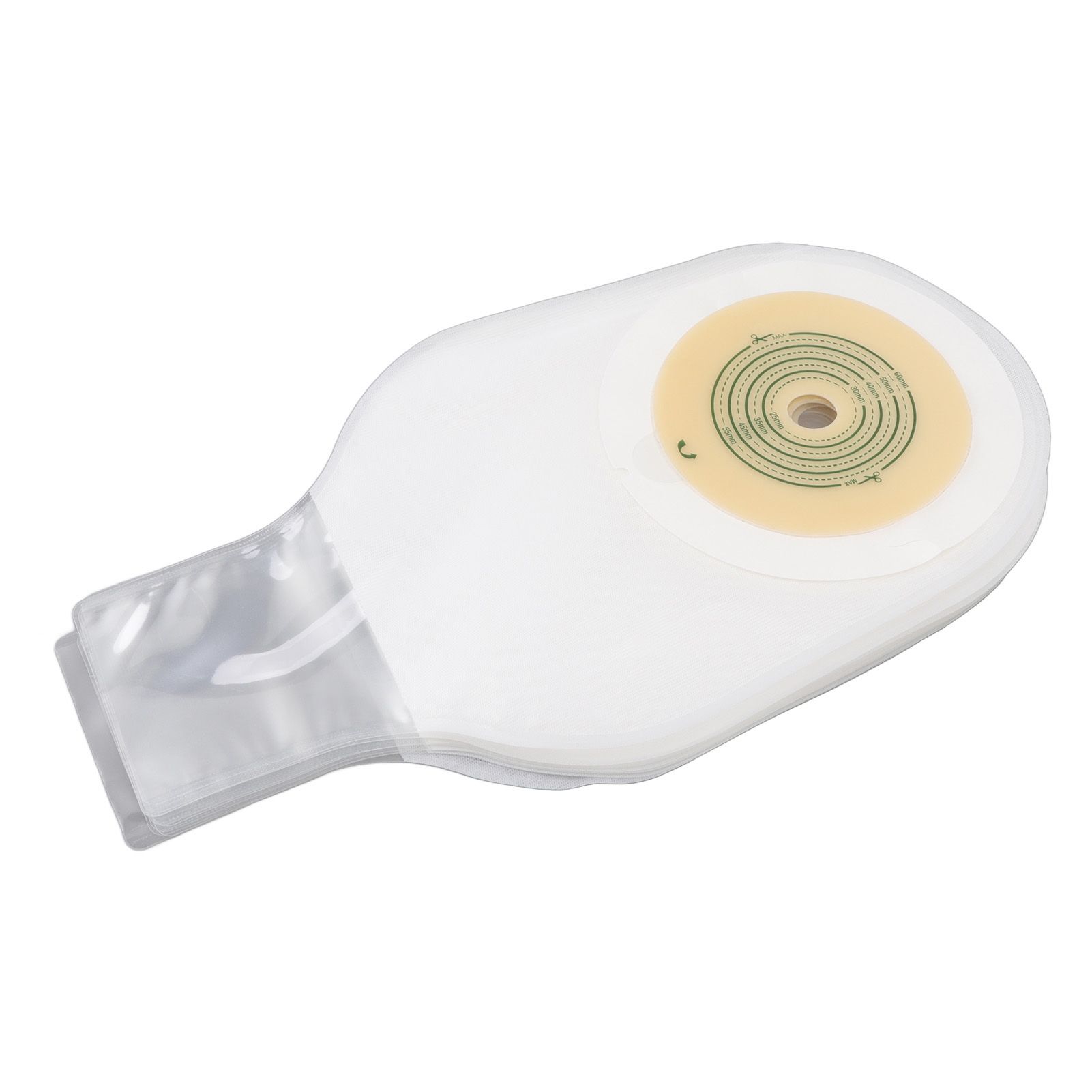 10pcs Colostomy Bags Double Layer Glue One Piece Molding Drainable Pouches for Ostomy Ileostomy Stoma Care 25mm to 60mm - Image 5