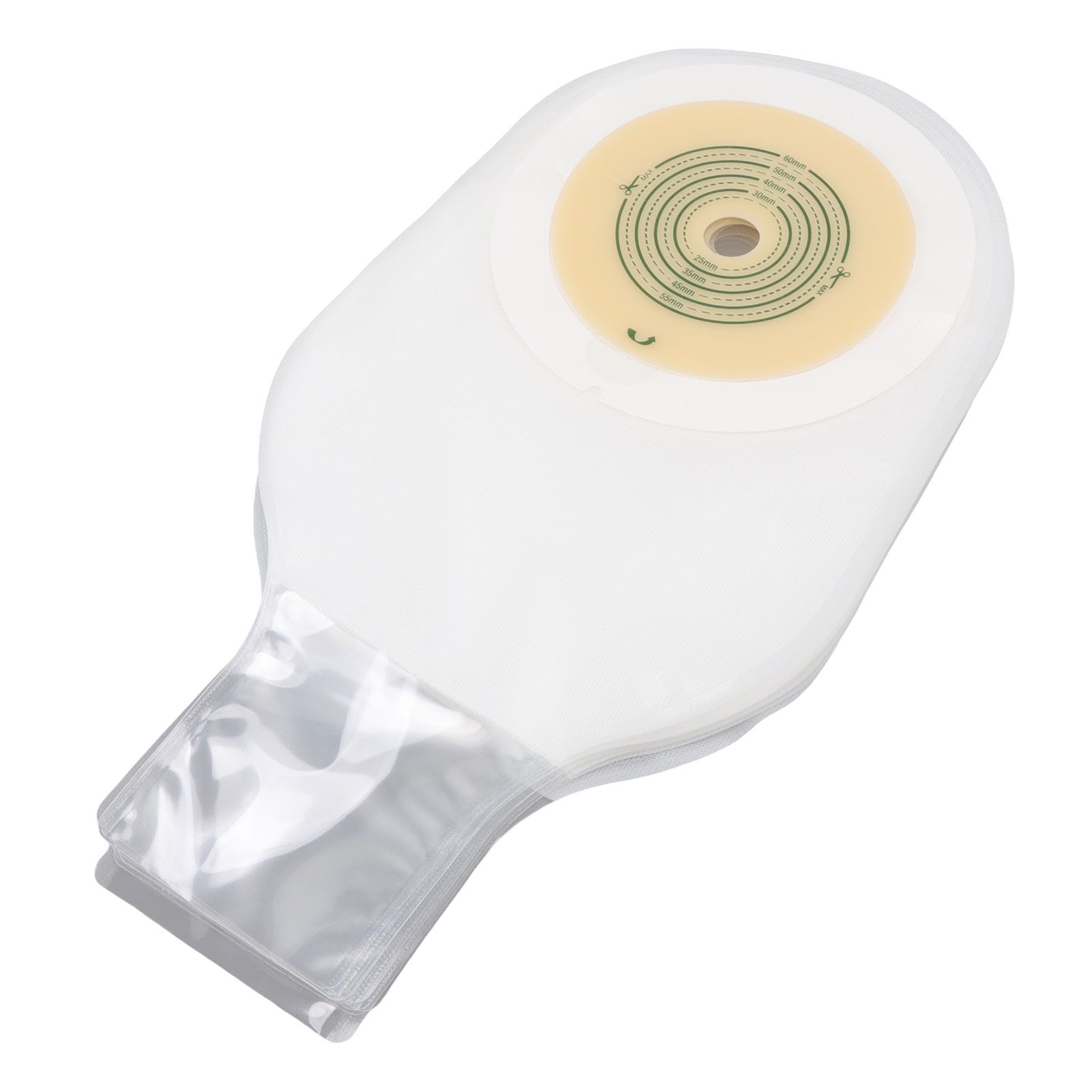 10pcs Colostomy Bags Double Layer Glue One Piece Molding Drainable Pouches for Ostomy Ileostomy Stoma Care 25mm to 60mm - Image 6