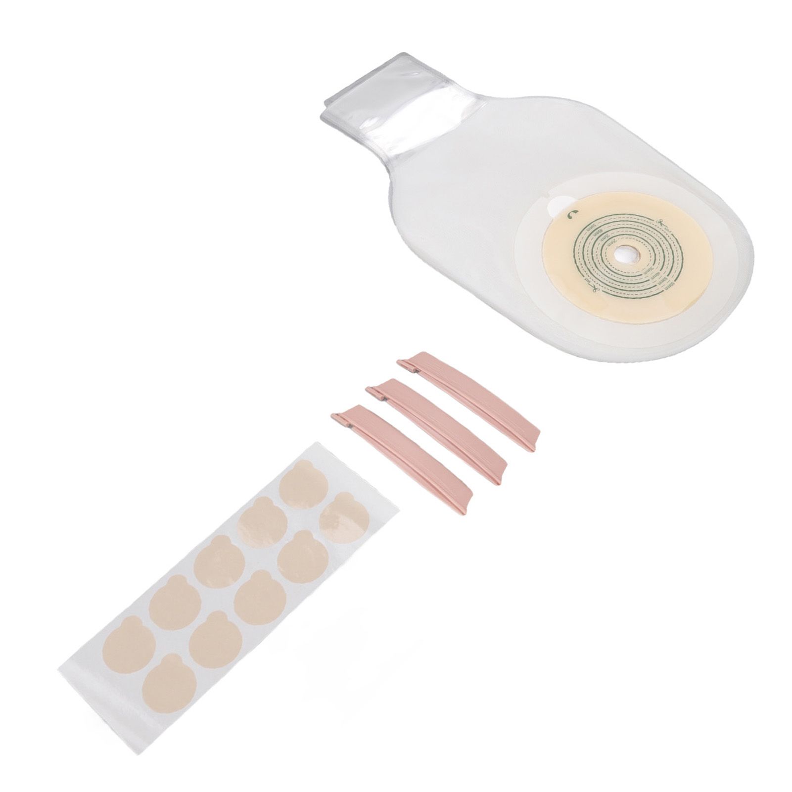 10pcs Colostomy Bags Double Layer Glue One Piece Molding Drainable Pouches for Ostomy Ileostomy Stoma Care 25mm to 60mm - Image 8