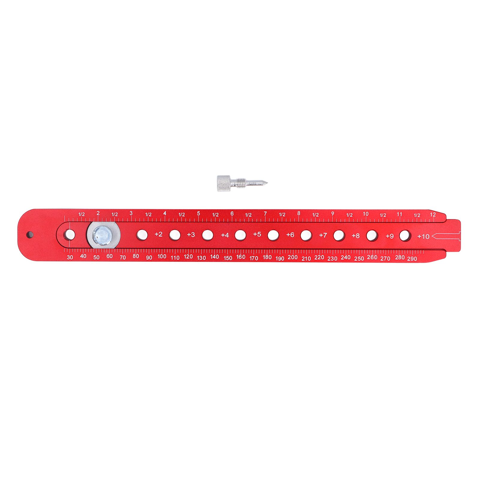 Woodworking Circle Ruler Aluminium Alloy Adjustable Woodworking Circular Drawing Tool for Carpenter Tool - Image 6