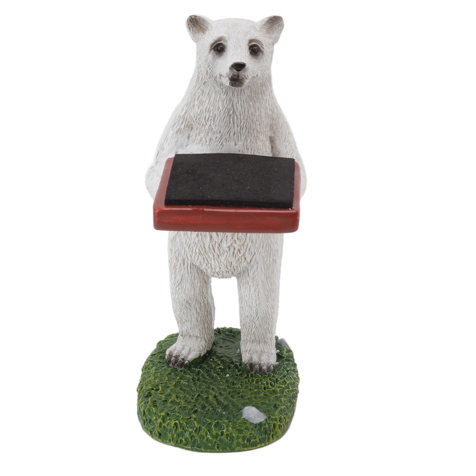Resin Watch Stand Handmade Figurine Model Decorative Watch Display Stand for Home Polar Bear - Image 1