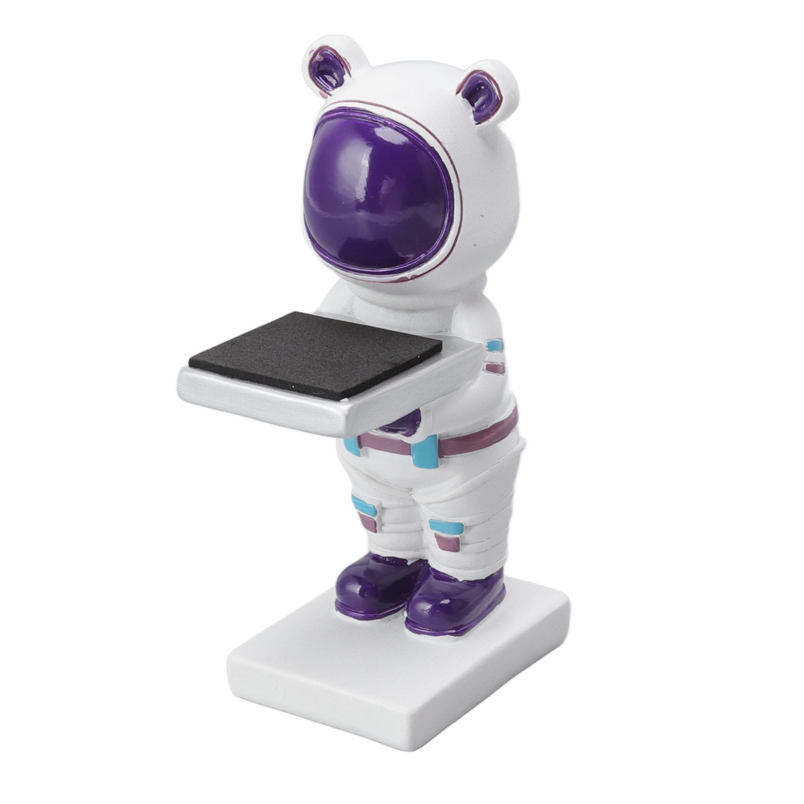 Resin Watch Stand Handmade Figurine Model Decorative Watch Display Stand for Home White Bear - Image 2