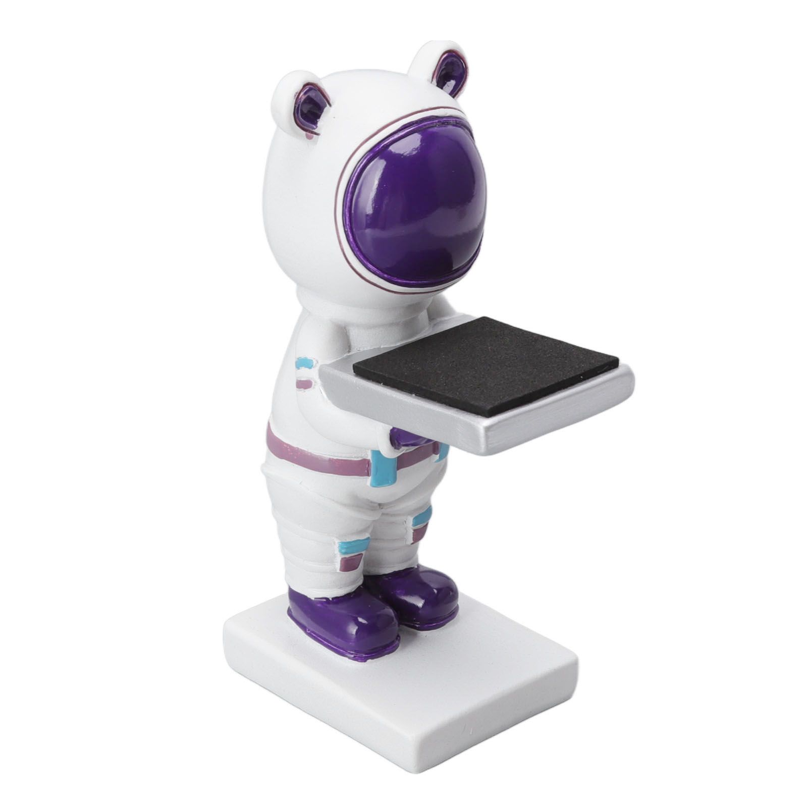 Resin Watch Stand Handmade Figurine Model Decorative Watch Display Stand for Home White Bear - Image 3