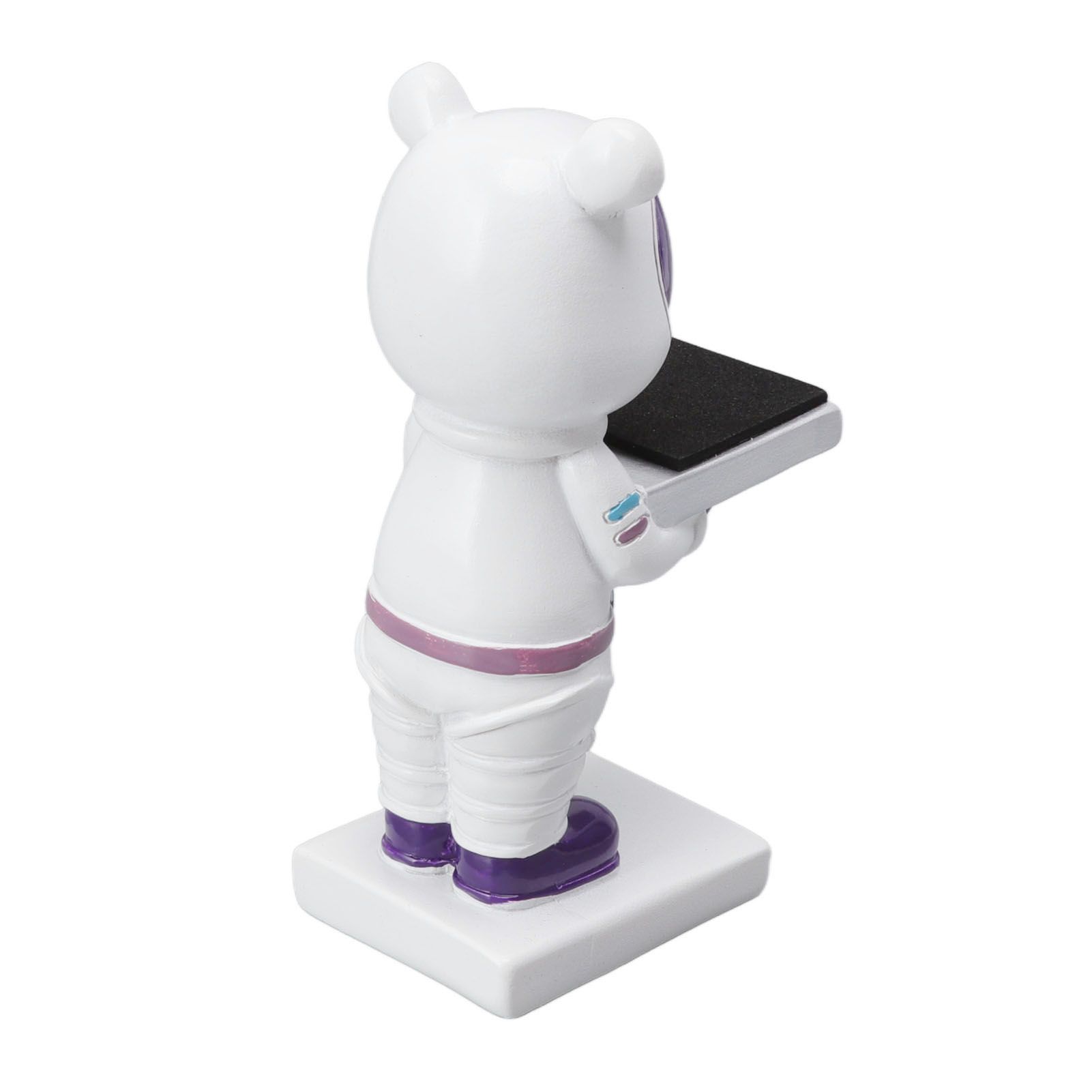 Resin Watch Stand Handmade Figurine Model Decorative Watch Display Stand for Home White Bear - Image 4