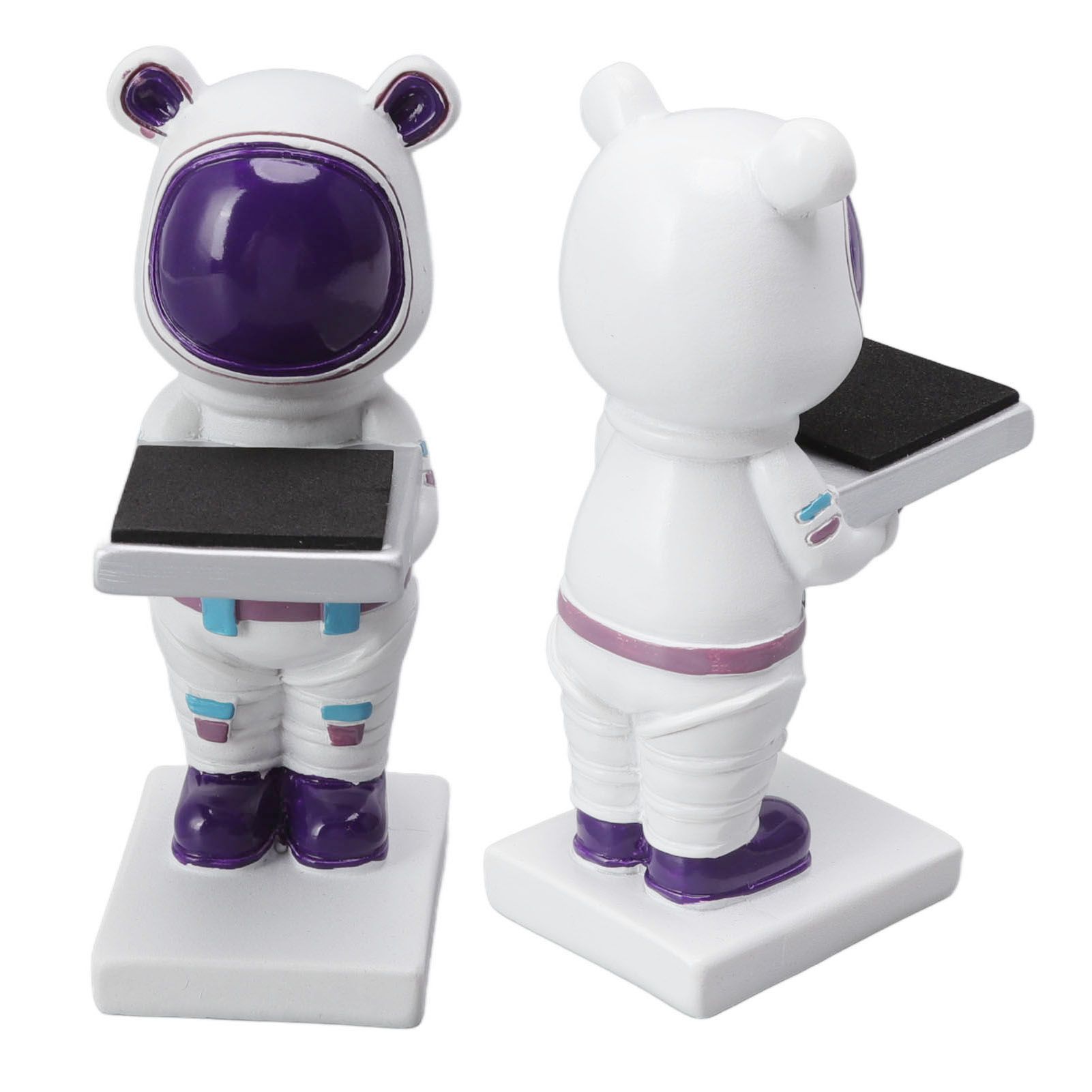 Resin Watch Stand Handmade Figurine Model Decorative Watch Display Stand for Home White Bear - Image 8