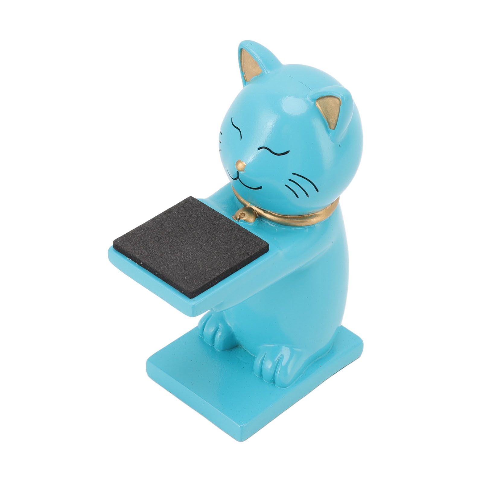 Watch Display Stand Cat Figurine Resin Watch Holder Decoration Storage Rack for Jewelry Bracelet Necklace Blue - Image 5