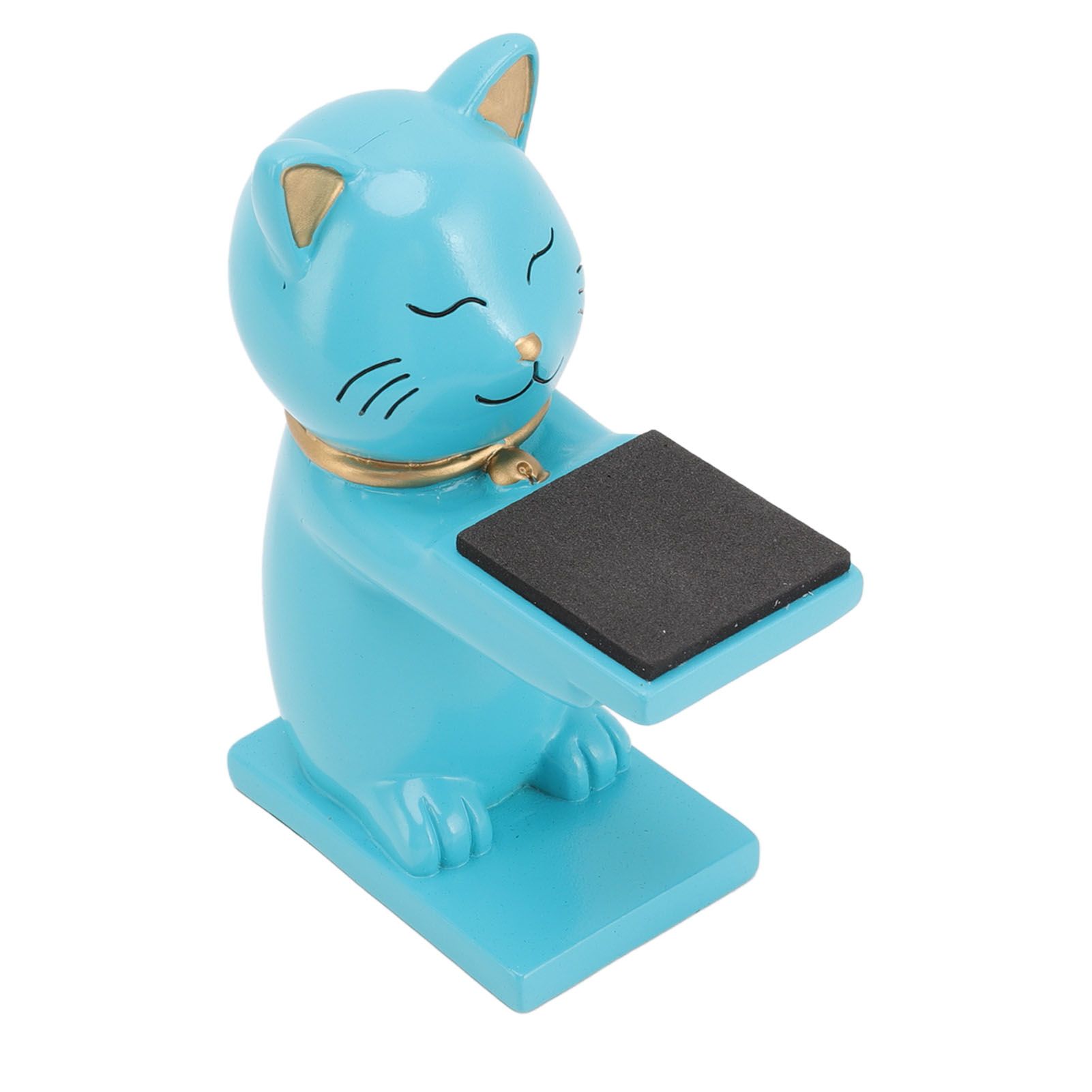 Watch Display Stand Cat Figurine Resin Watch Holder Decoration Storage Rack for Jewelry Bracelet Necklace Blue - Image 8