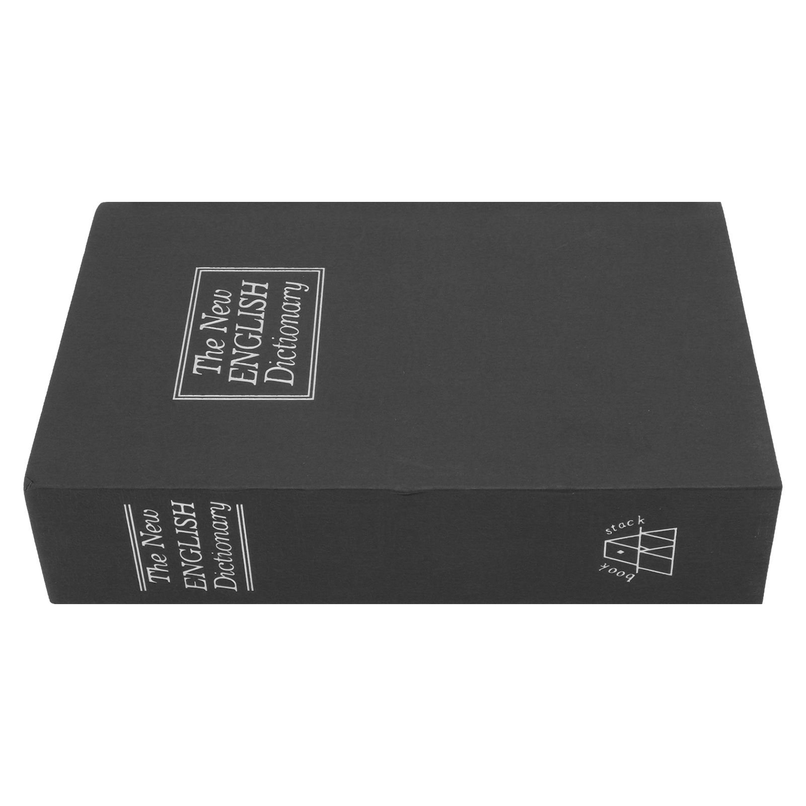 Book Safe Simulation Book Safe Box Portable Money Storing Box with Lock Key for Birthday Gift Black - Image 6