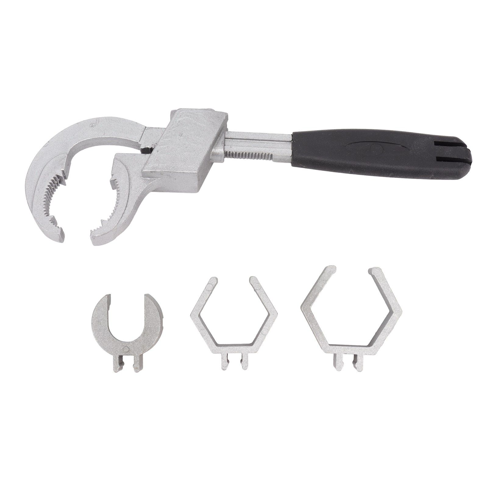 Universal Adjustable Wrench Multifunctional Aluminum Alloy Bathroom Wrench Repair Tool for Sink - Image 1