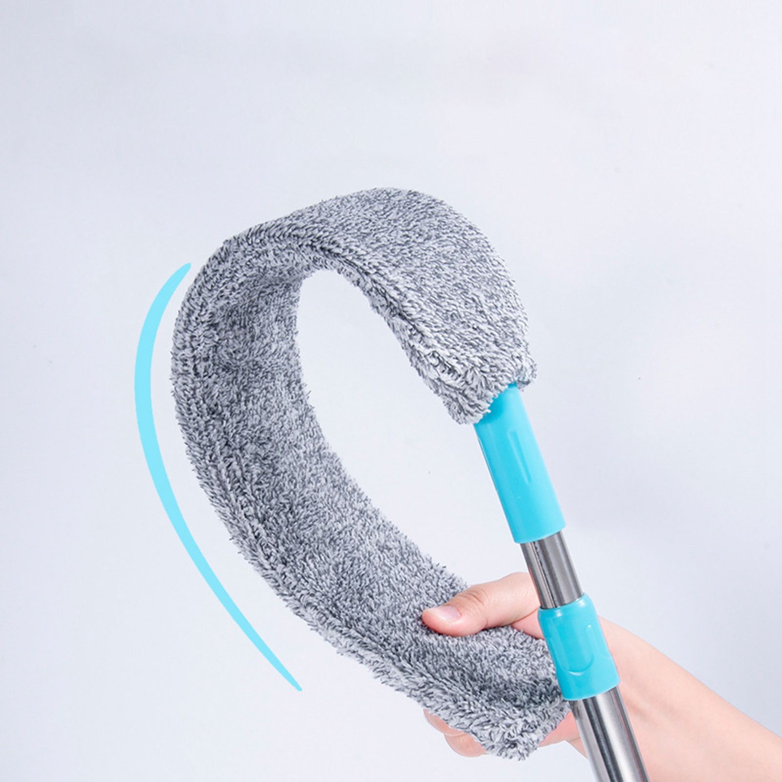 Gap Duster Replacement Cloth Durable Flexible Arbitrary Bending Microfiber Gap Dust Brush Replacement Refill for Under Furniture Bed Couch Fridge - Image 3