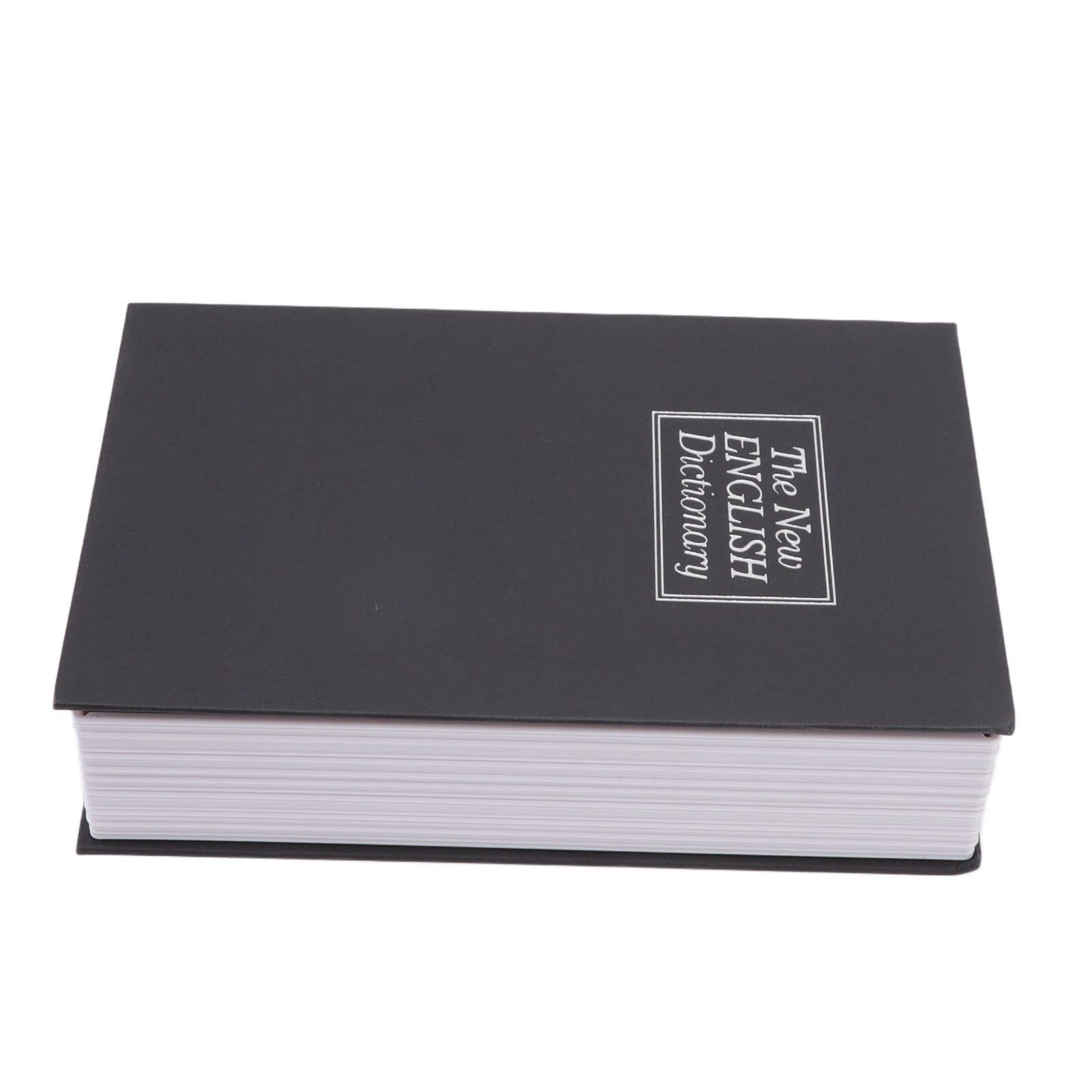 Dictionary Coin Piggy Banks Money Saving Box with Coded Lock Book Shape Secret Birthday Gift for Kids Safe Box Black L - Image 5