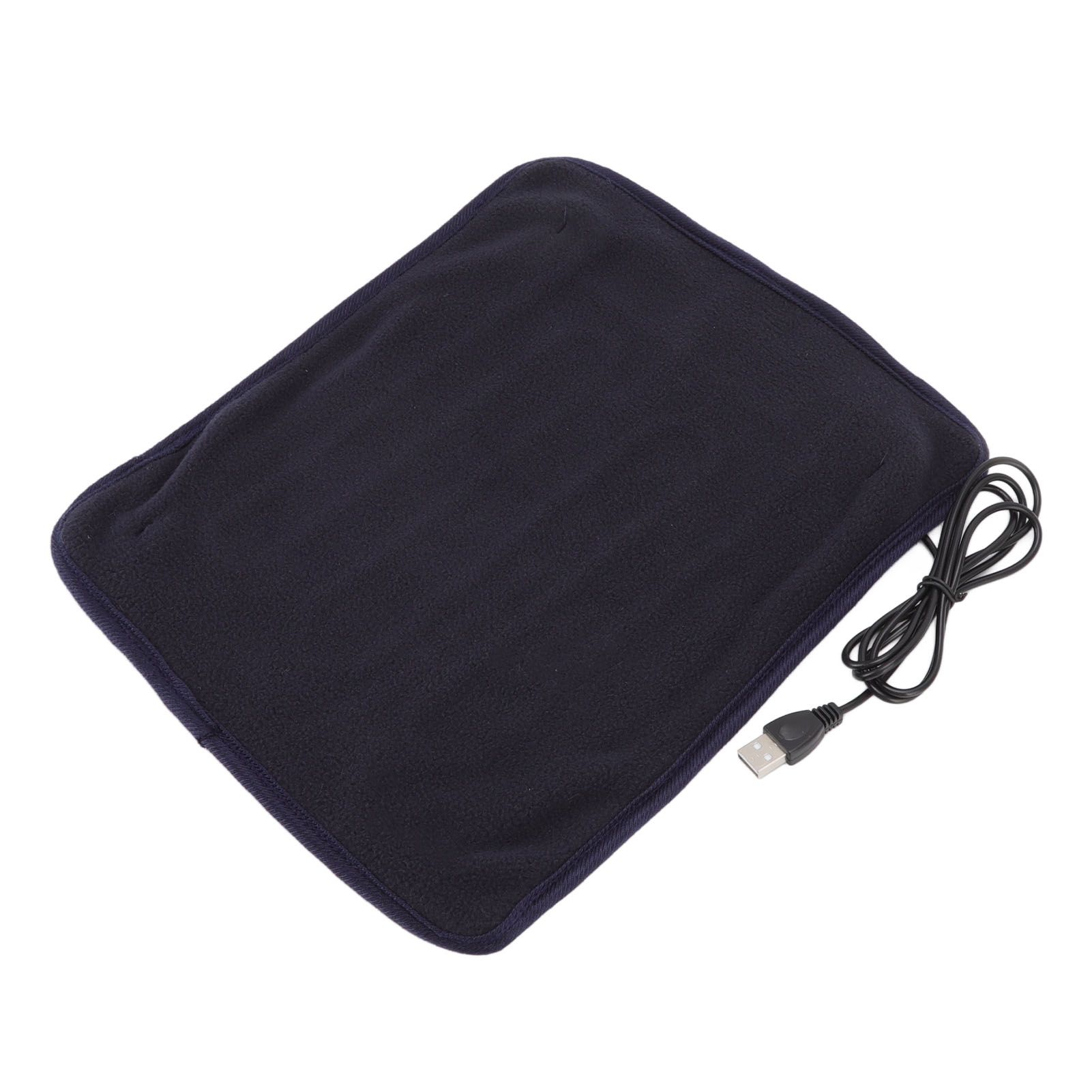 Portable USB Heating Pad Shoulder Neck Leg Waist Heating Pads with Multi Level Temperature Adjustment Timing Dark Blue - Image 2