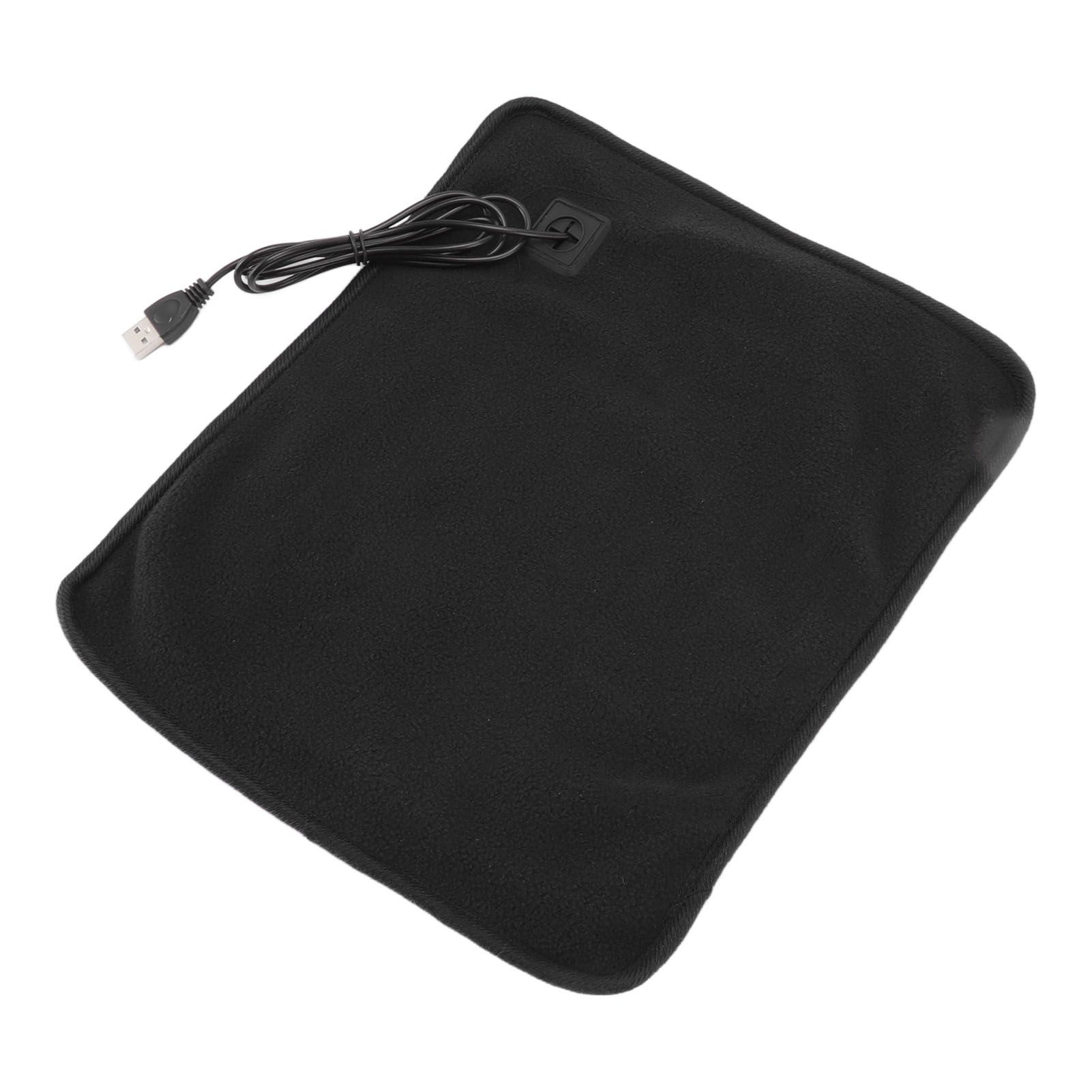 Portable USB Heating Pad Shoulder Neck Leg Waist Heating Pads with Multi Level Temperature Adjustment Timing Black - Image 8
