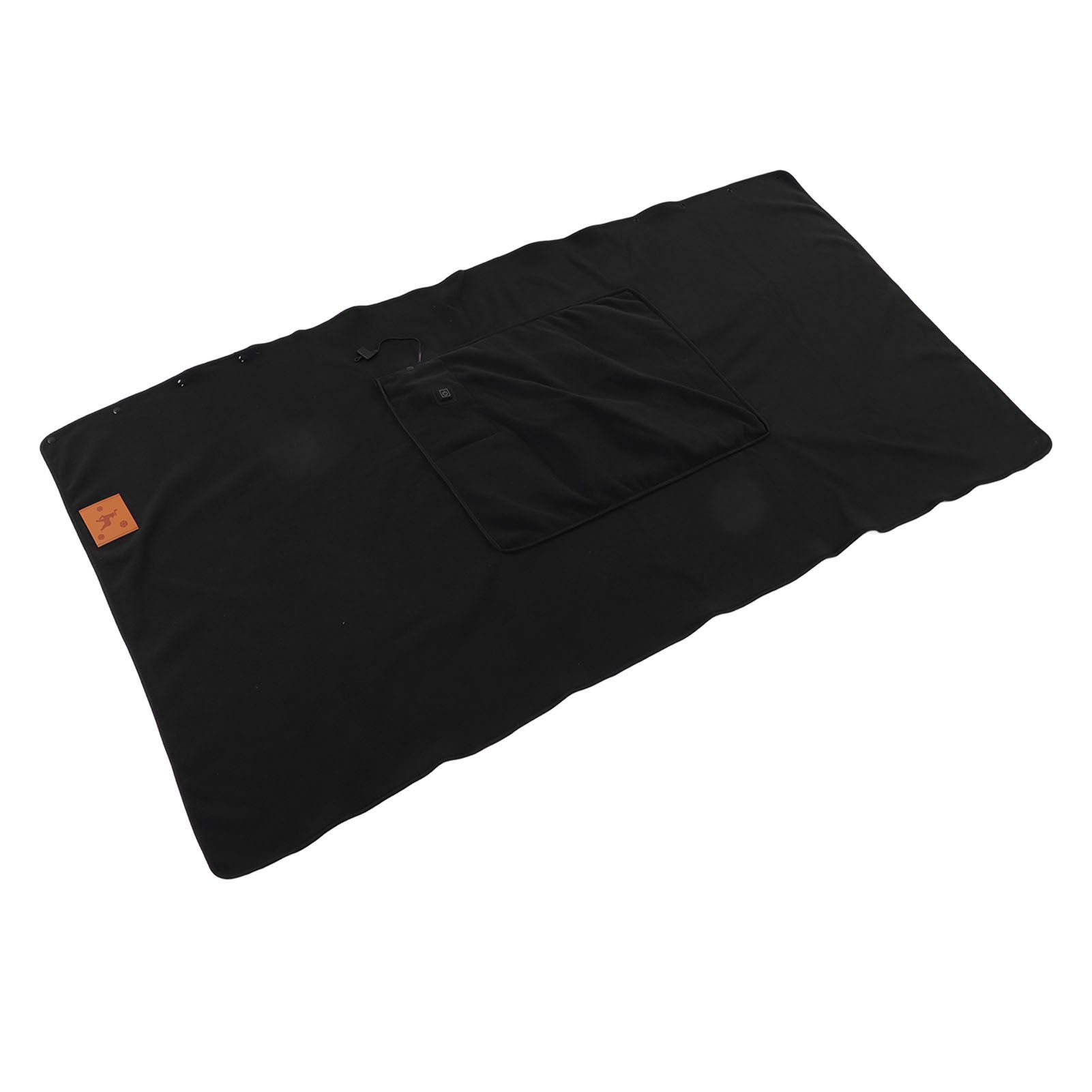 USB Warm Shawl 3 Level Temperature Adjustment Electric Throw Blanket for Shoulder Neck Legs Waist Black - Image 2