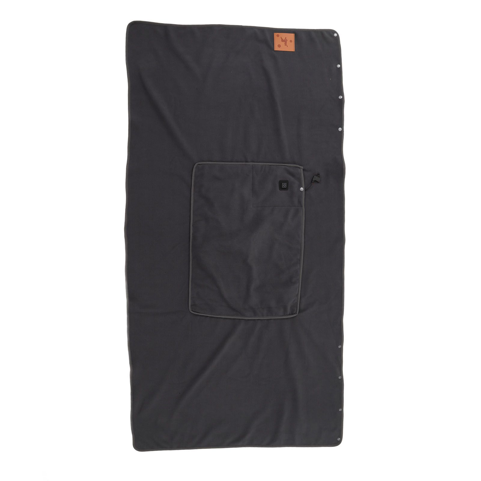 USB Warm Shawl 3 Level Temperature Adjustment Electric Throw Blanket for Shoulder Neck Legs Waist Grey - Image 5