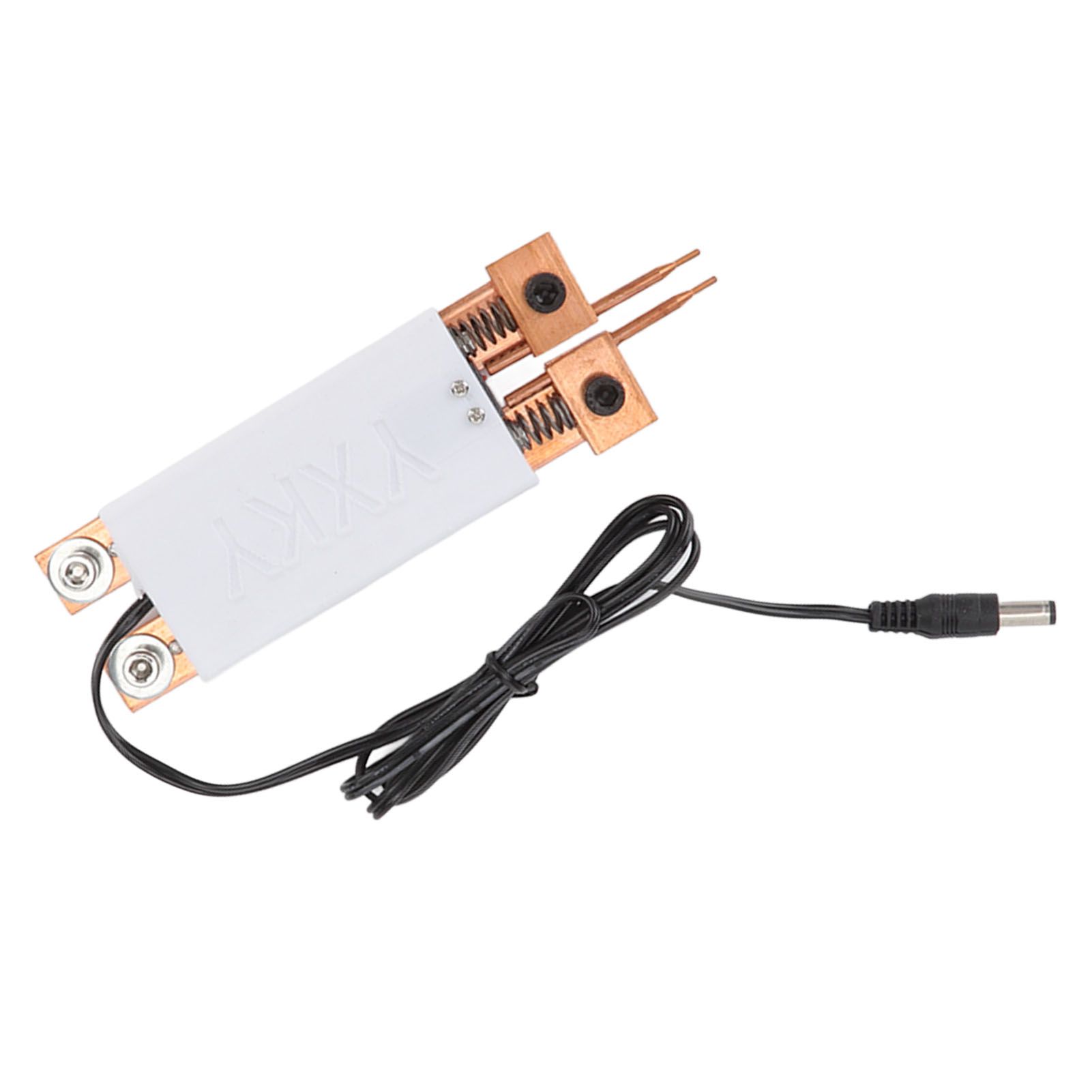 18650 Battery Spot Welding Pen Mini Spot Welder Automatic Trigger Integrated Handheld Spot Welding Pen White - Image 4