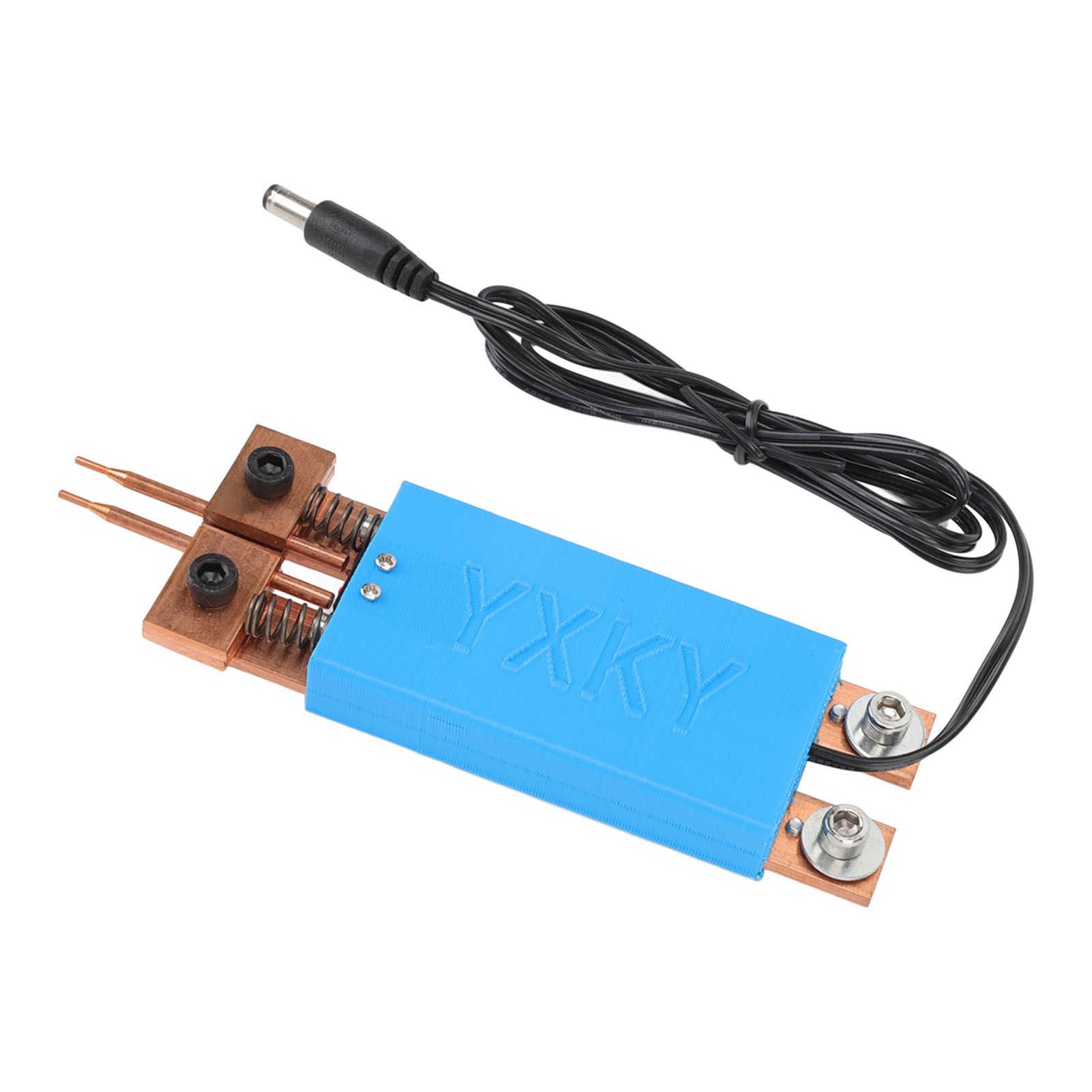 18650 Battery Spot Welding Pen Mini Spot Welder Automatic Trigger Integrated Handheld Spot Welding Pen Blue - Image 2