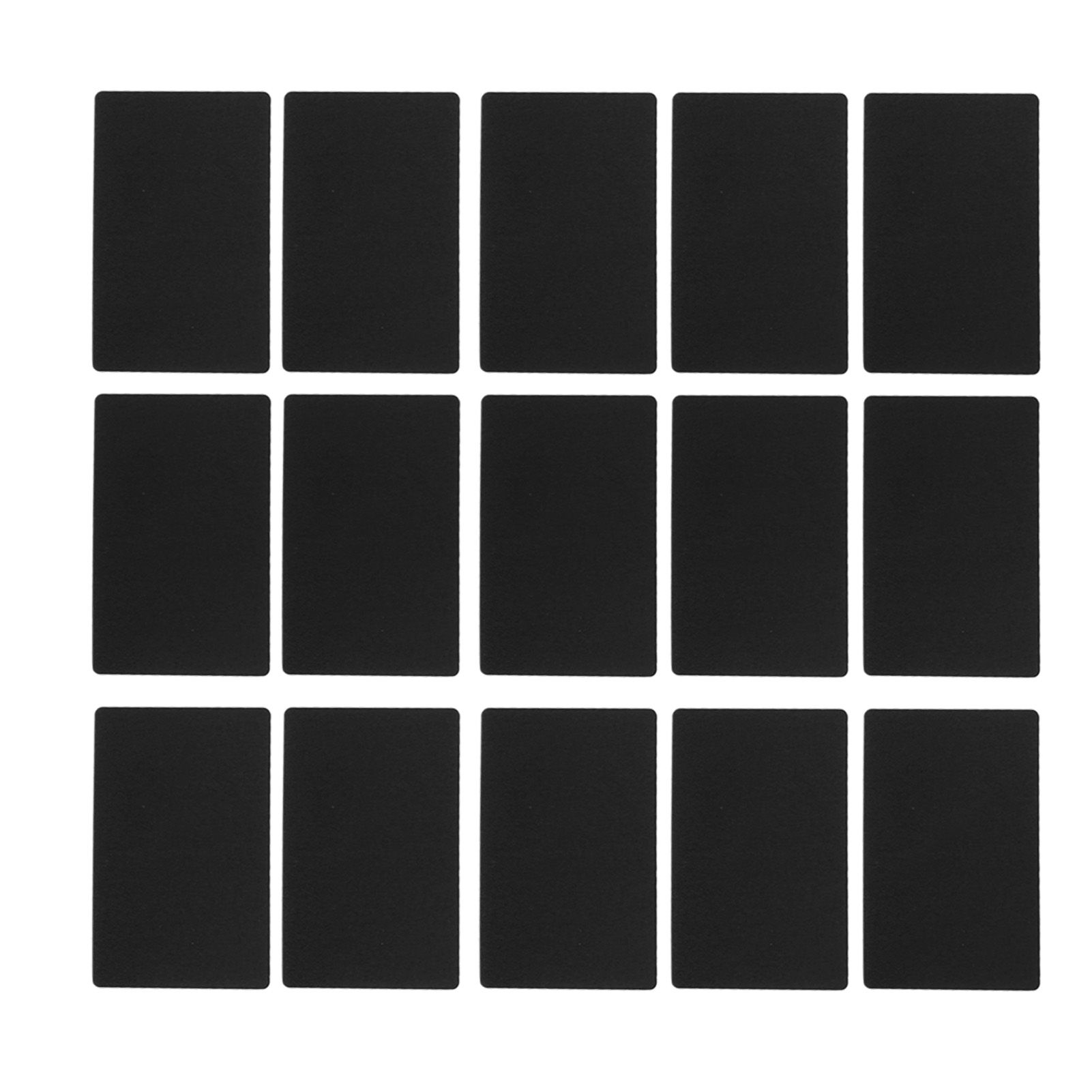 50PCS Business Name Card Laser Engraving Waterproof and Wear Resistant Aluminum Visiting Card for Company Black - Image 6