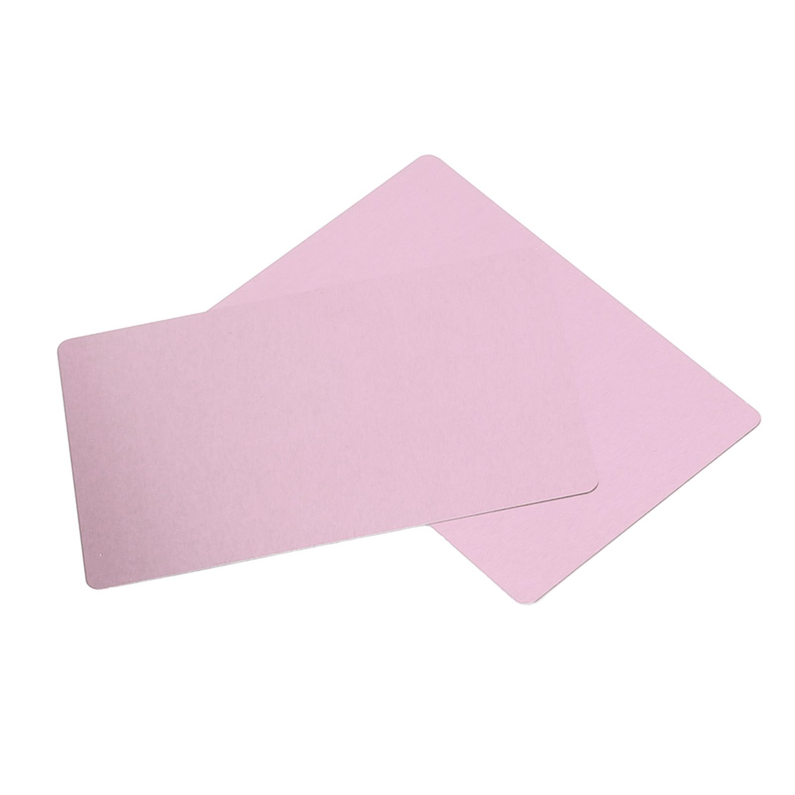 50PCS Business Name Card Laser Engraving Waterproof and Wear Resistant Aluminum Visiting Card for Company Rose Gold - Image 8