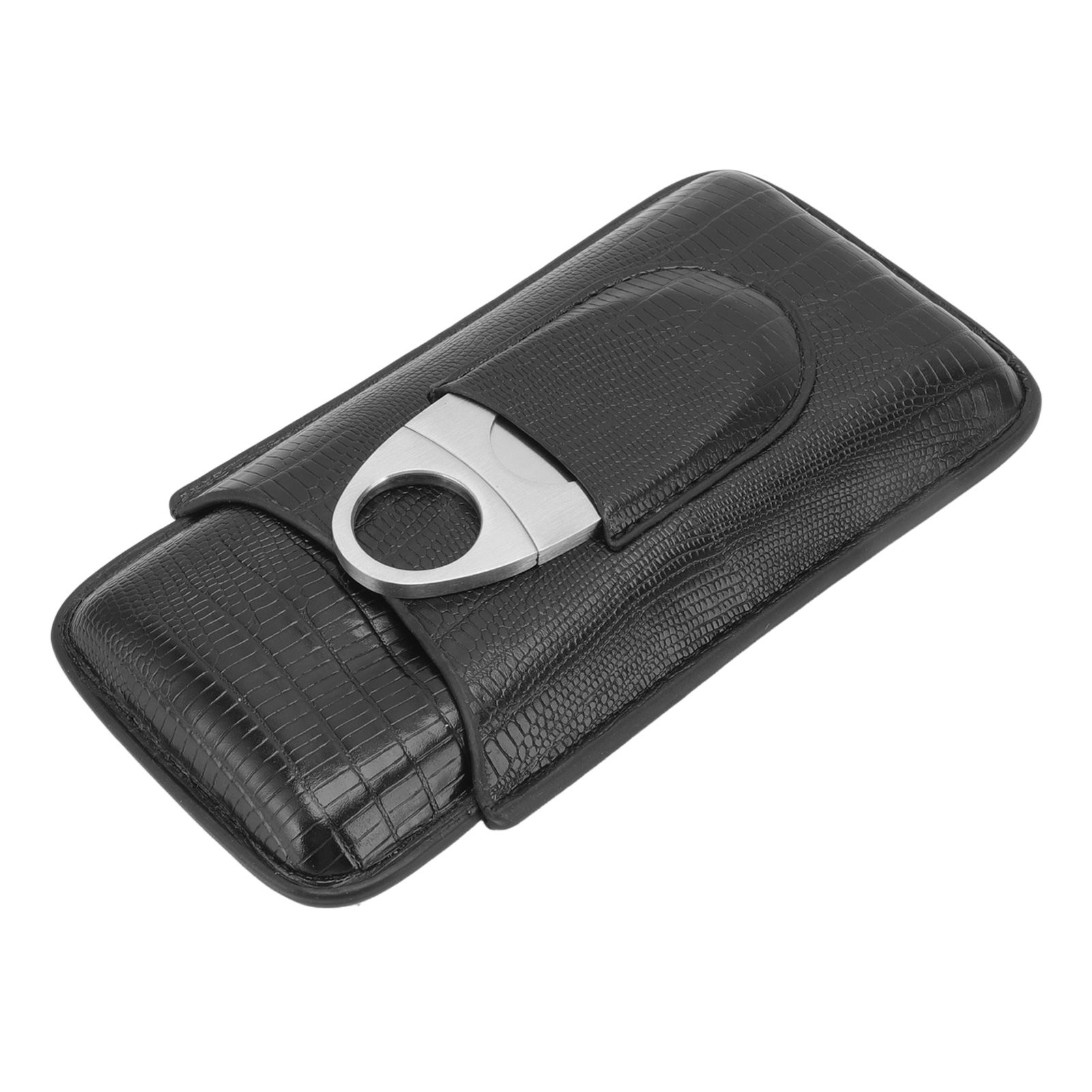 Cigar Leather Case Travel Portable Cigar Holder with Cigar Cutter Accessories Set for Gift Giving - Image 7