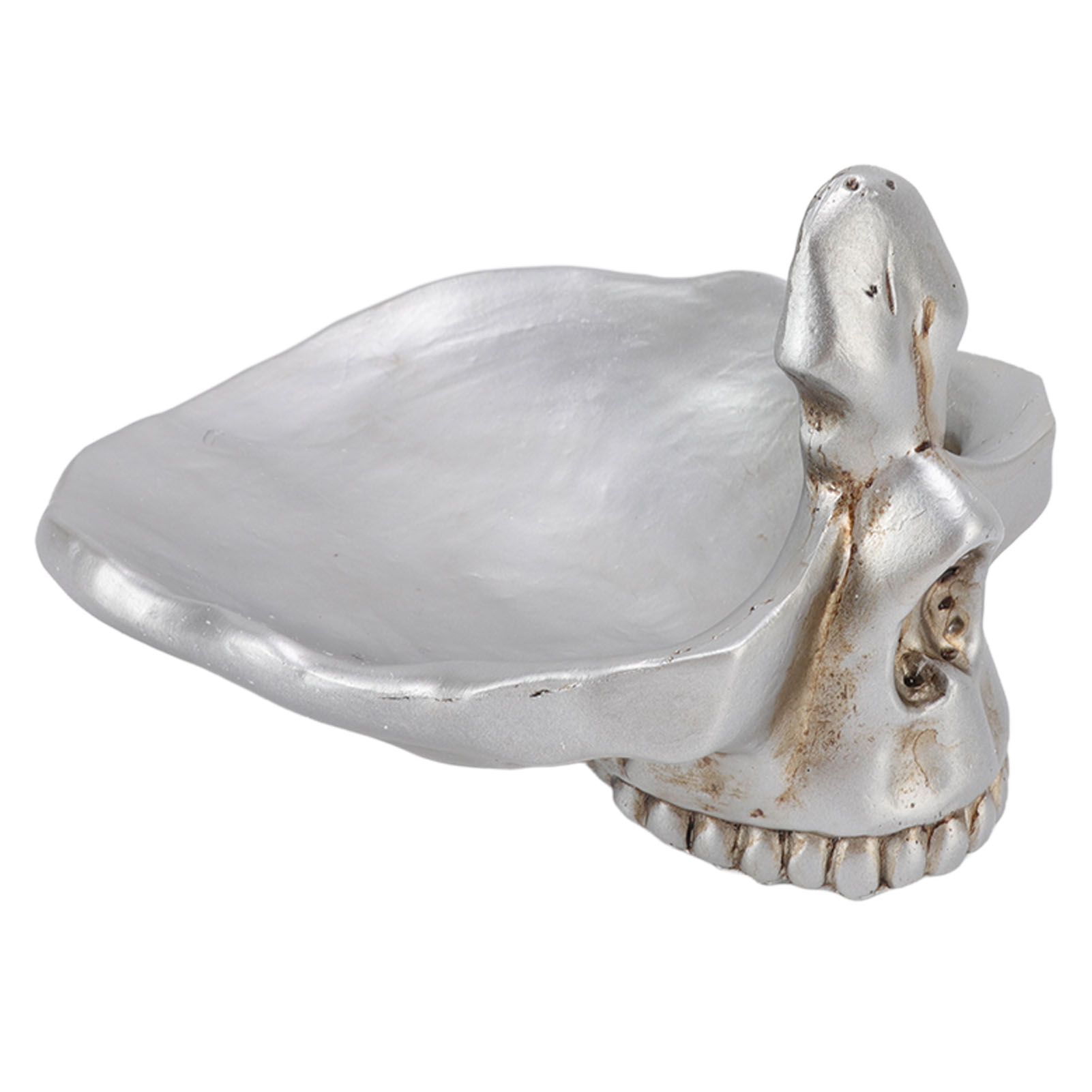 Skull Glasses Stand Decorative Synthetic Resin Statue Eyeglasses Display Holder for Home Office - Image 2