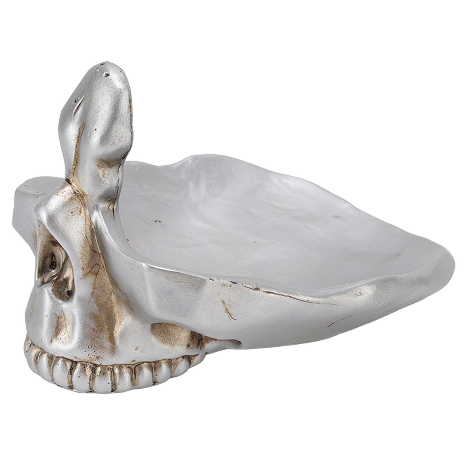 Skull Glasses Stand Decorative Synthetic Resin Statue Eyeglasses Display Holder for Home Office - Image 4