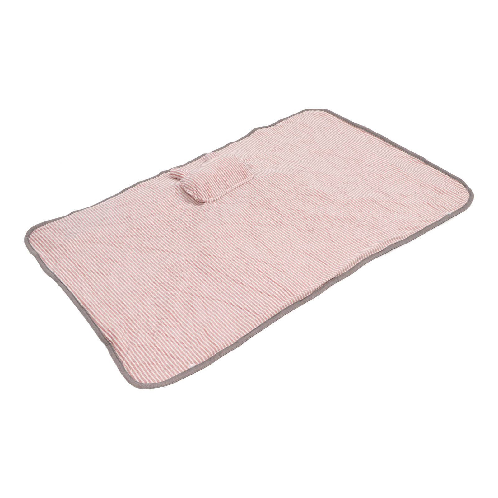 Heating Blanket Electric Warming Soft Washable Heating Shawl Wrap for Shoulder Neck Office Pink Bunny - Image 2
